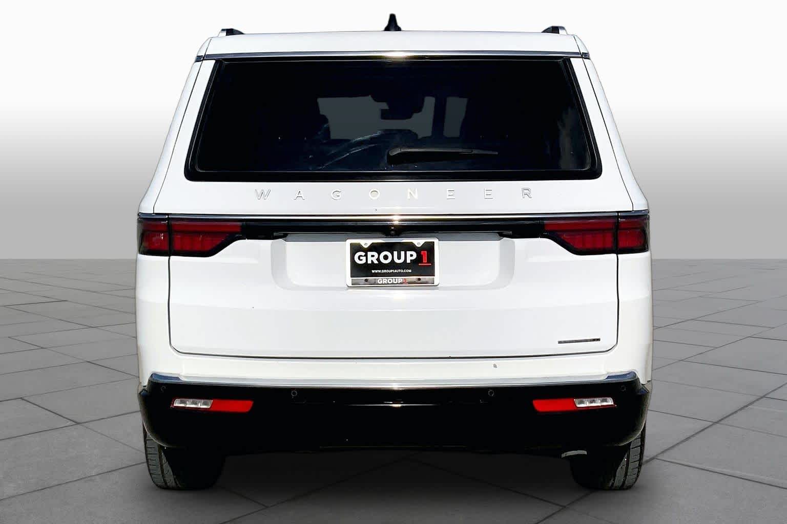 2024 Jeep Wagoneer Series II Bright White Clearcoat at Lexus of Clear Lake