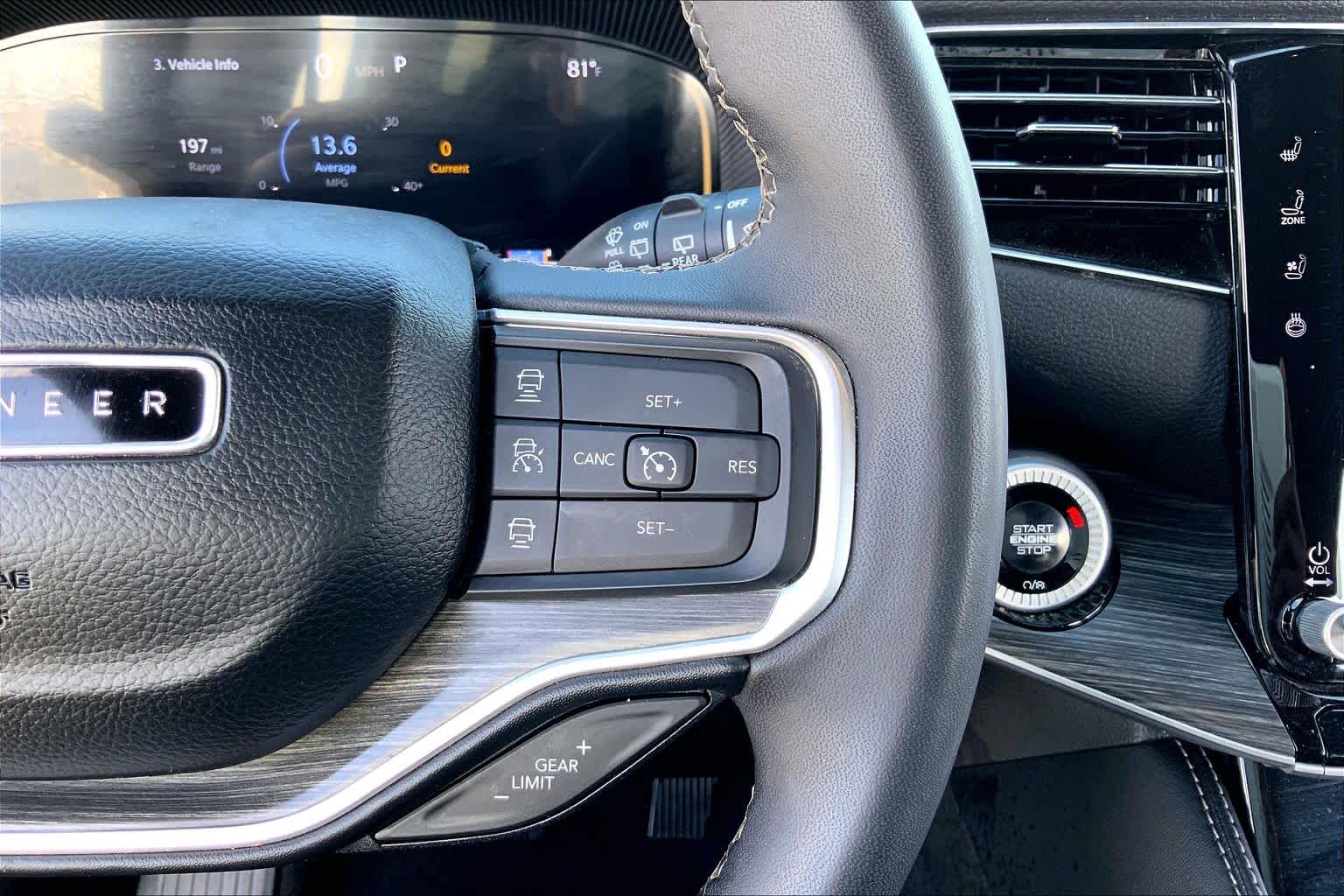 2024 Jeep Wagoneer Series II Bright White Clearcoat at Lexus of Clear Lake