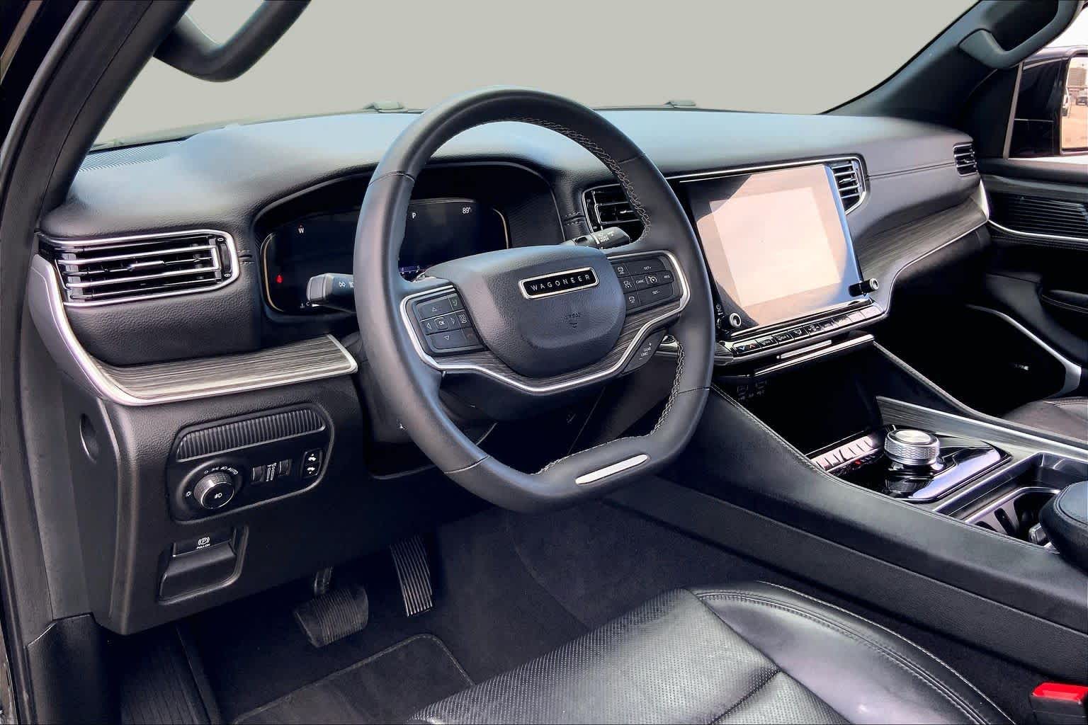 2024 Jeep Wagoneer Series II Diamond Black Crystal Pearlcoat at Friendly Ford Crosby