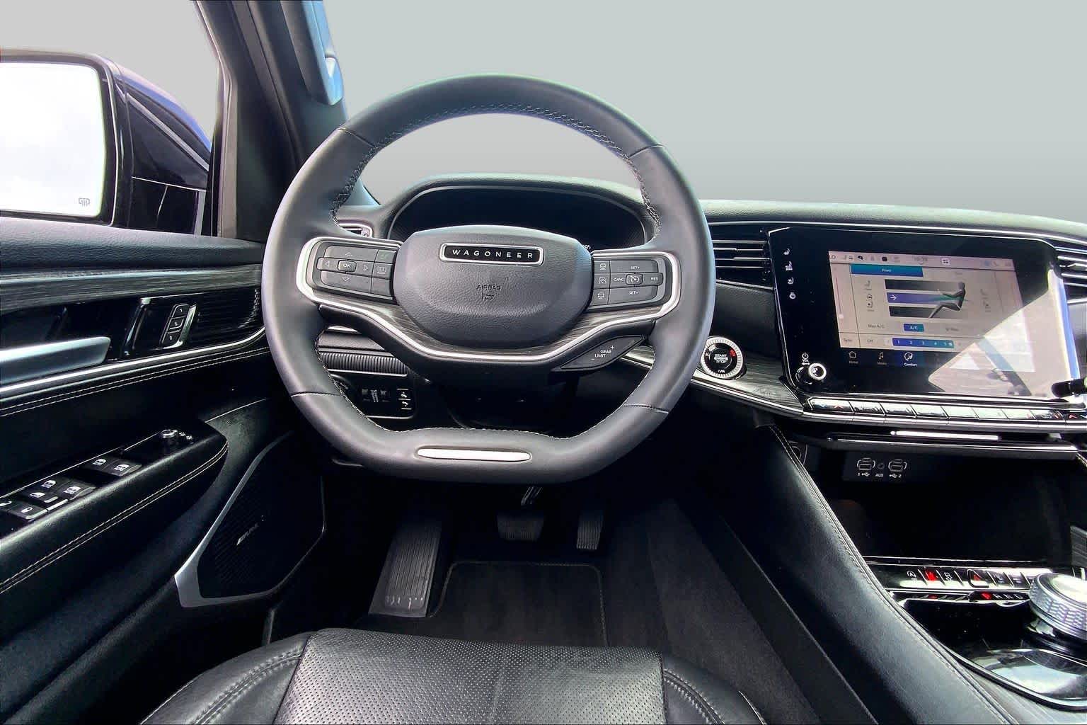 2024 Jeep Wagoneer Series II Diamond Black Crystal Pearlcoat at Friendly Ford Crosby