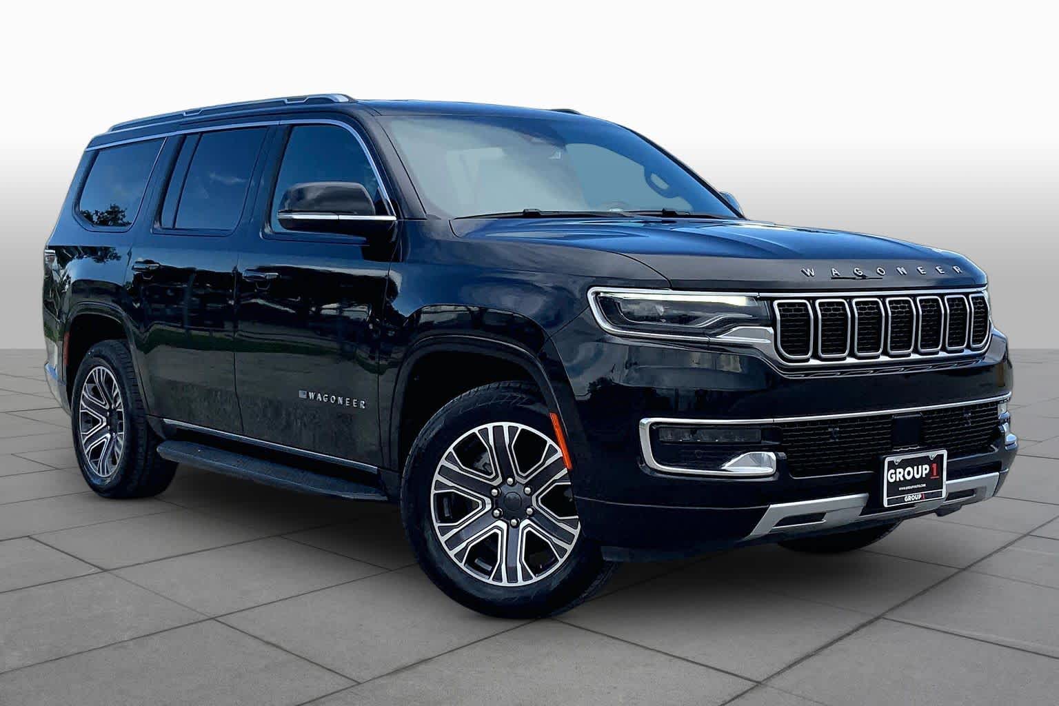 2024 Jeep Wagoneer Series II Diamond Black Crystal Pearlcoat at Friendly Ford Crosby