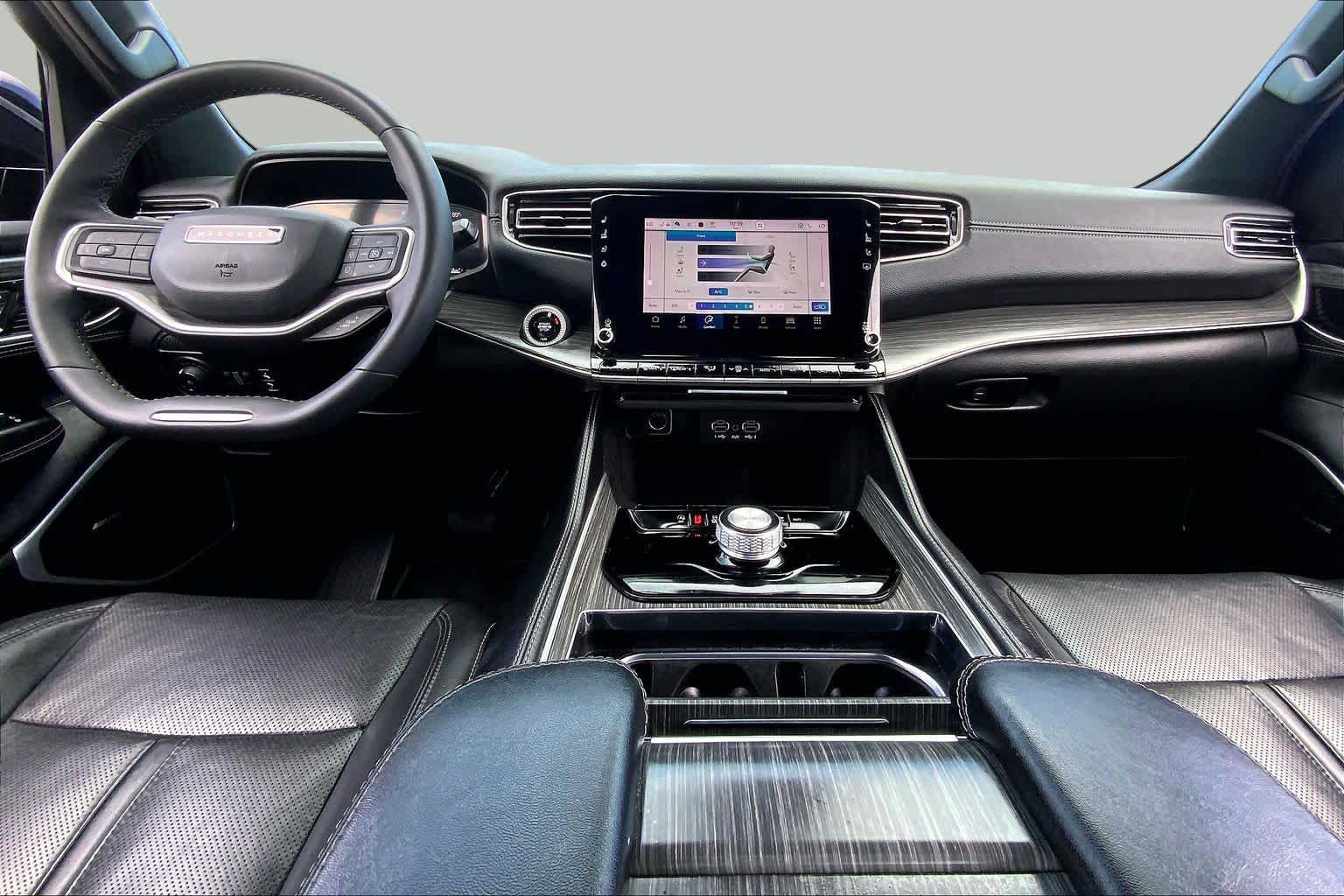 2024 Jeep Wagoneer Series II Diamond Black Crystal Pearlcoat at Friendly Ford Crosby