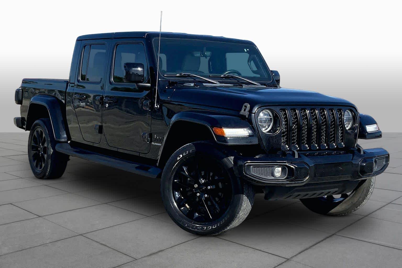 2022 Jeep Gladiator High Altitude Black Clear Coat at AutoNation Toyota Gulf Fwy