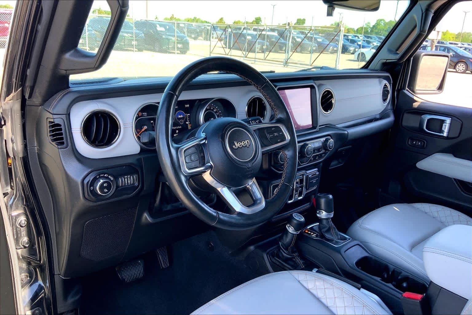 2022 Jeep Gladiator High Altitude Black Clear Coat at AutoNation Toyota Gulf Fwy