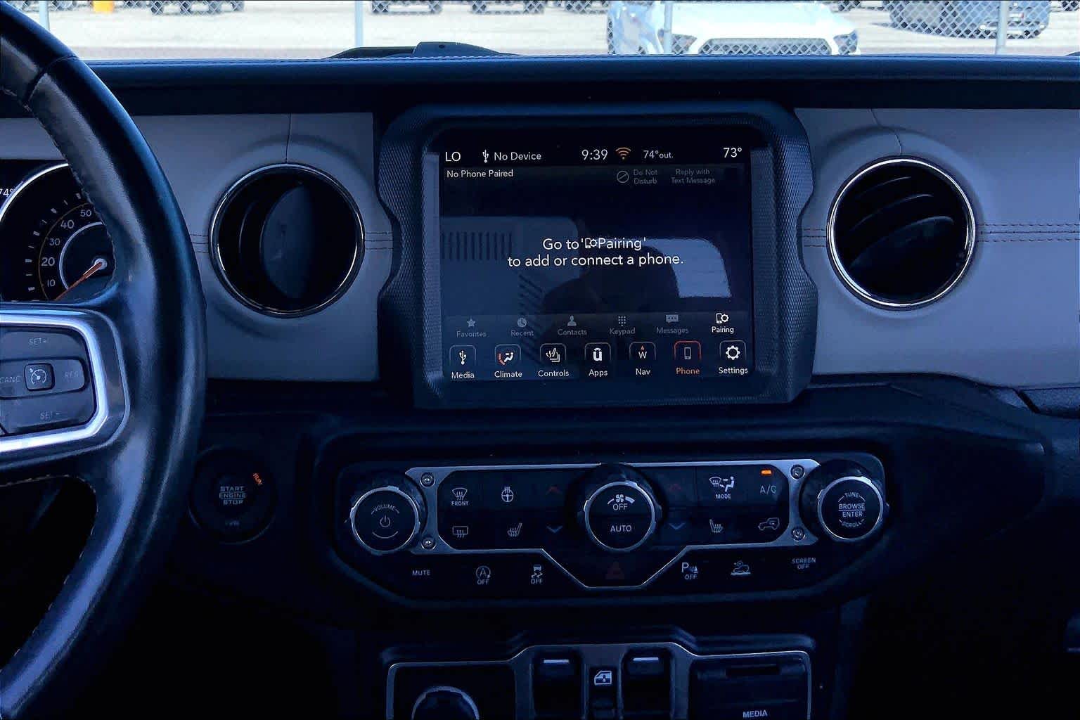 2022 Jeep Gladiator High Altitude Black Clear Coat at AutoNation Toyota Gulf Fwy
