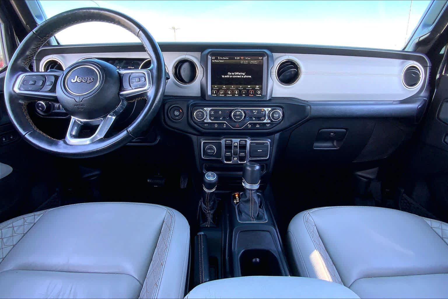 2022 Jeep Gladiator High Altitude Black Clear Coat at AutoNation Toyota Gulf Fwy