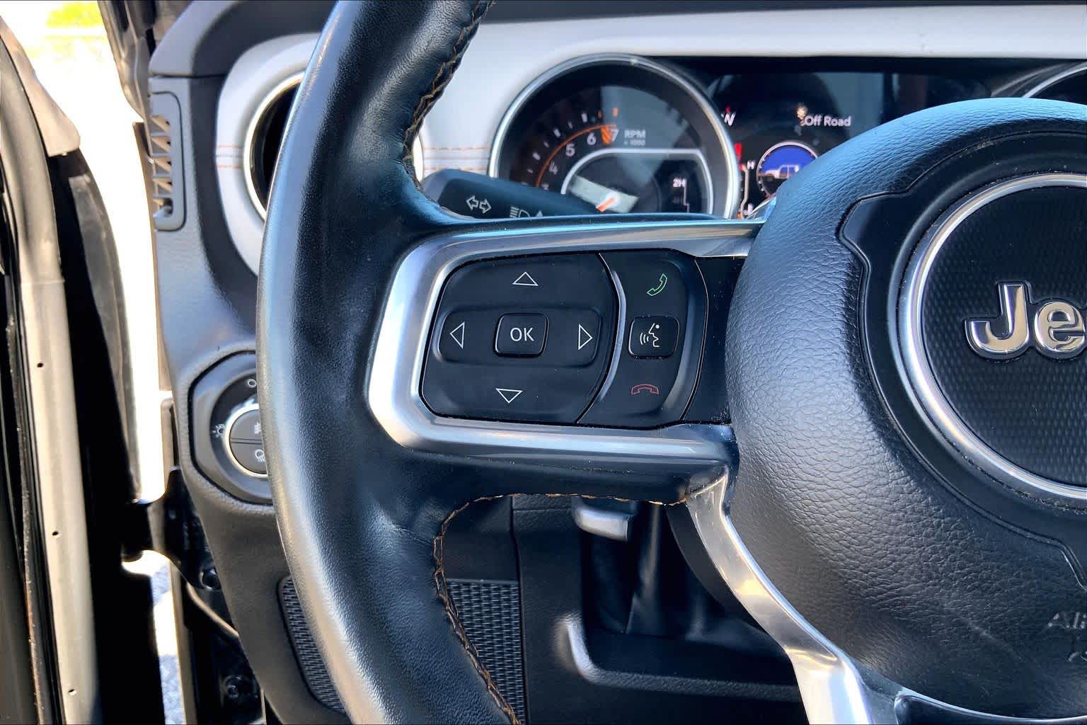 2022 Jeep Gladiator High Altitude Black Clear Coat at AutoNation Toyota Gulf Fwy