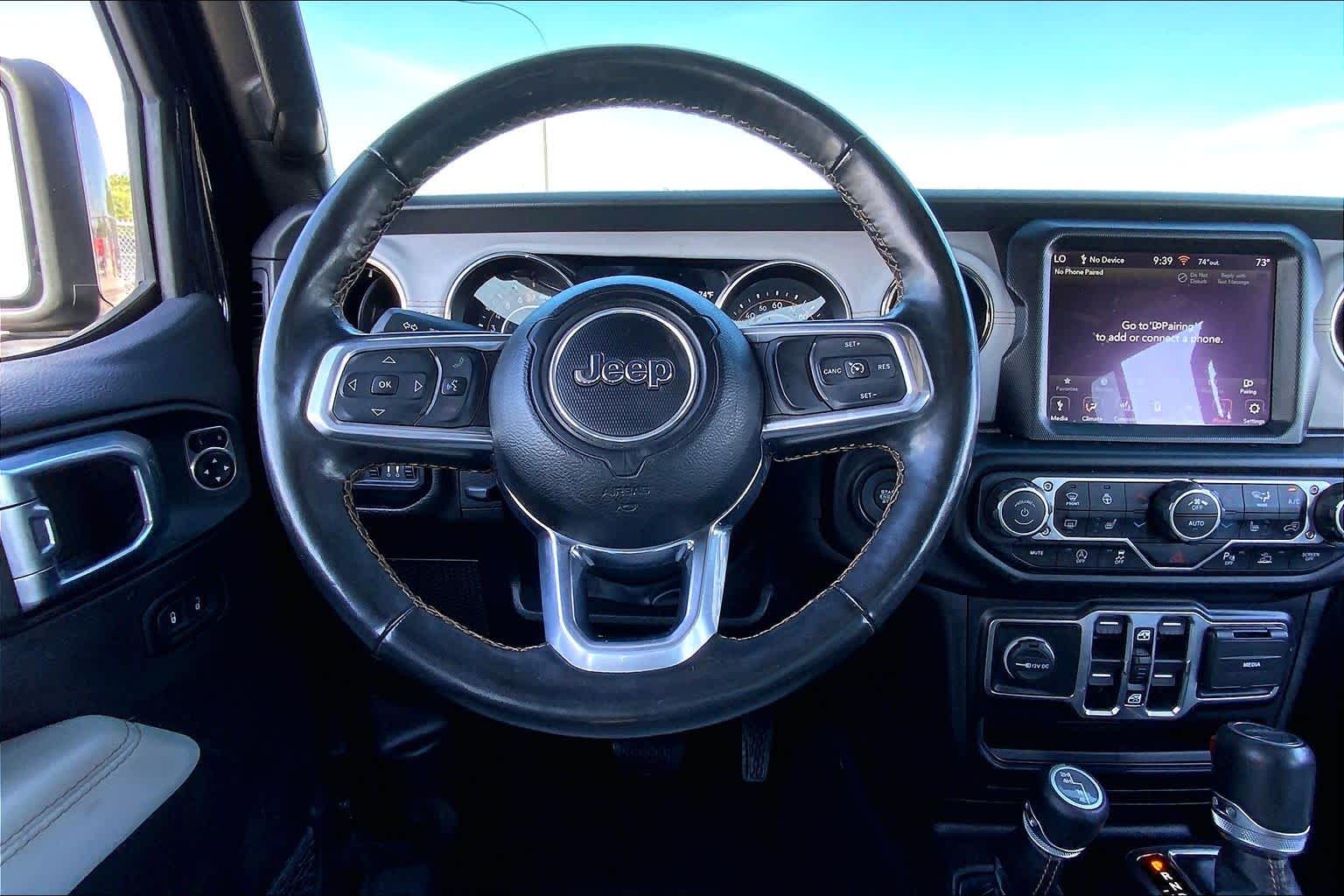 2022 Jeep Gladiator High Altitude Black Clear Coat at AutoNation Toyota Gulf Fwy