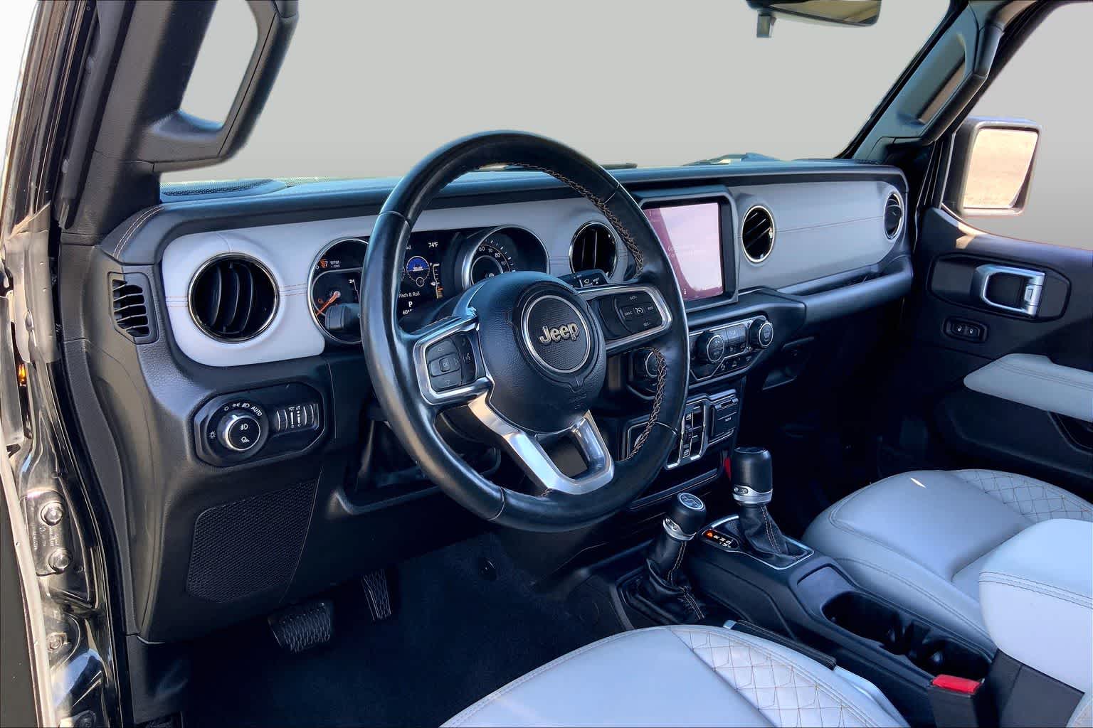 2022 Jeep Gladiator High Altitude Black Clear Coat at Honda of Clear Lake