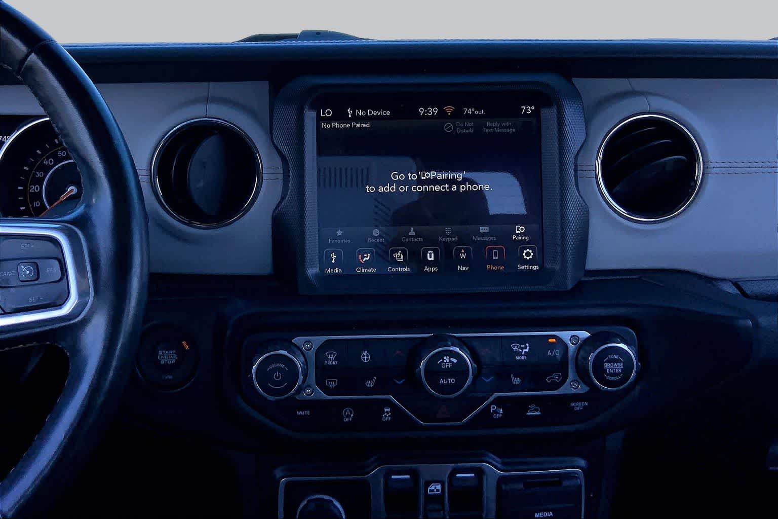 2022 Jeep Gladiator High Altitude Black Clear Coat at Honda of Clear Lake