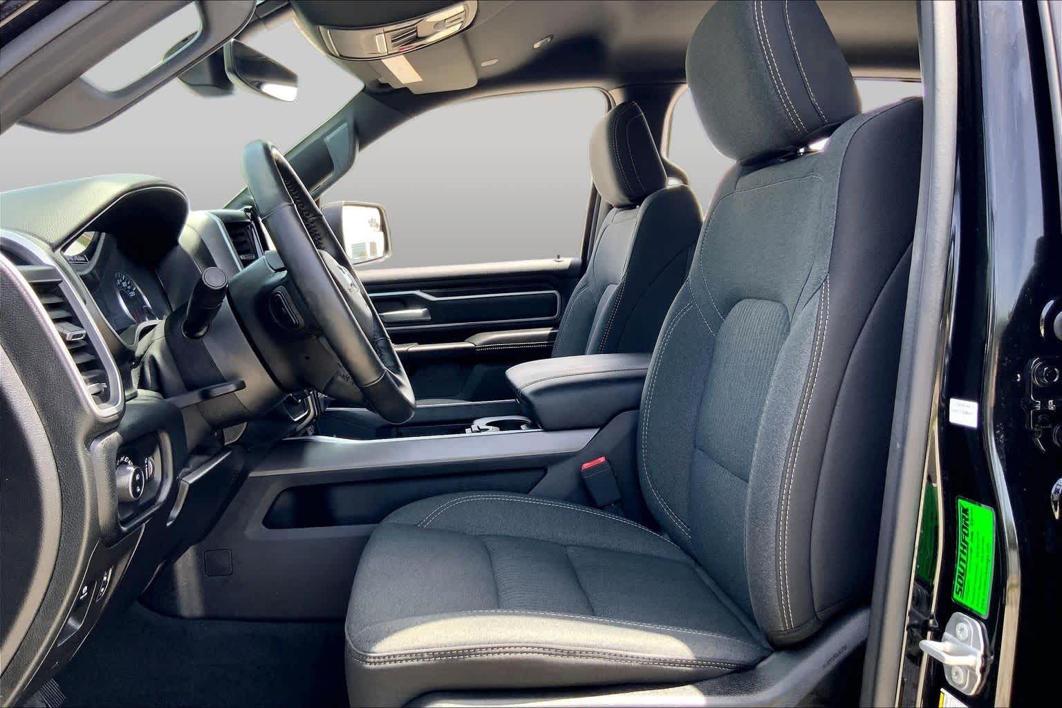 2020 Ram 1500 Lone Star Diamond Black Crystal Pearlcoat at Tomball Ford