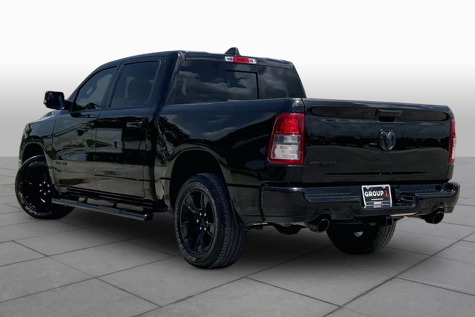 2020 Ram 1500 Lone Star Diamond Black Crystal Pearlcoat at Tomball Ford