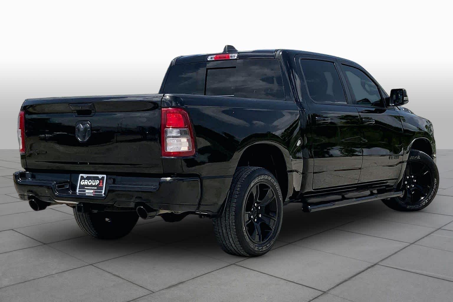 2020 Ram 1500 Lone Star Diamond Black Crystal Pearlcoat at Tomball Ford