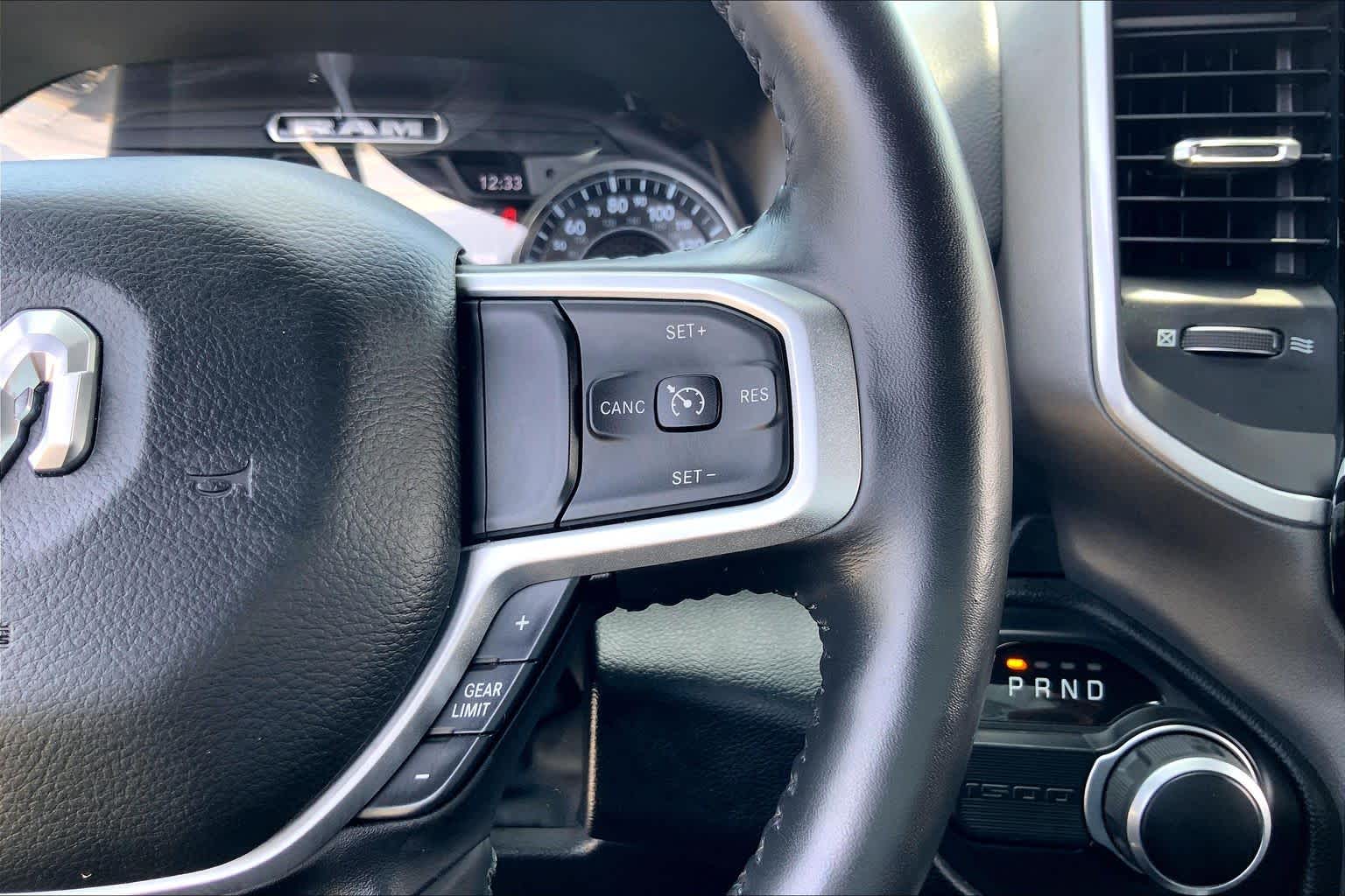 2020 Ram 1500 Lone Star Diamond Black Crystal Pearlcoat at Tomball Ford