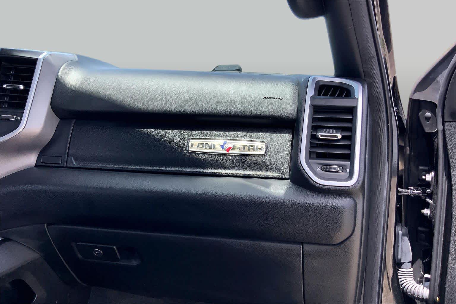 2020 Ram 1500 Lone Star Diamond Black Crystal Pearlcoat at Tomball Ford