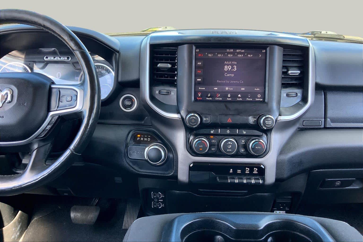 2019 Ram All-New 1500 Big Horn/Lone Star Diamond Black Crystal Pearlcoat at Beck & Masten Kia