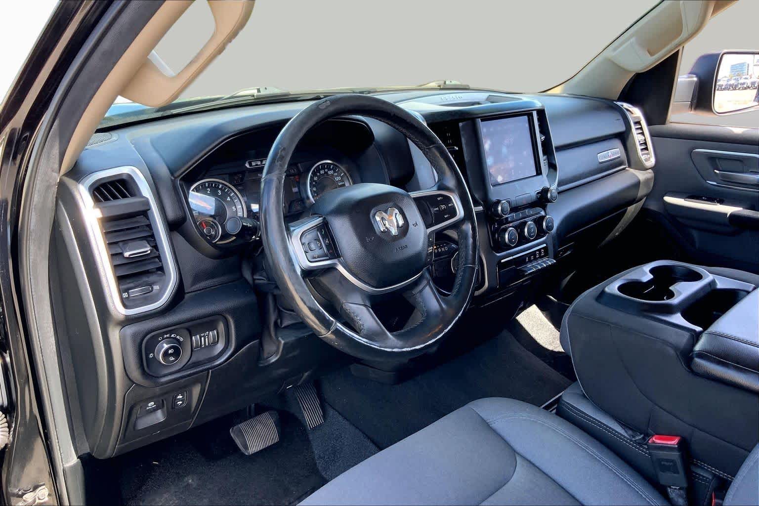2019 Ram All-New 1500 Big Horn/Lone Star Diamond Black Crystal Pearlcoat at Beck & Masten Kia