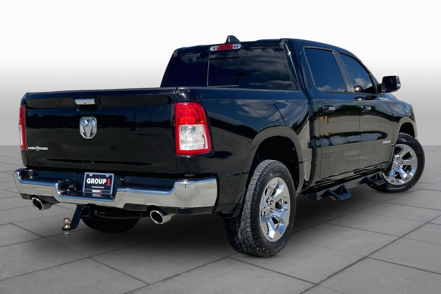 2019 Ram All-New 1500 Big Horn/Lone Star Diamond Black Crystal Pearlcoat at Beck & Masten Kia