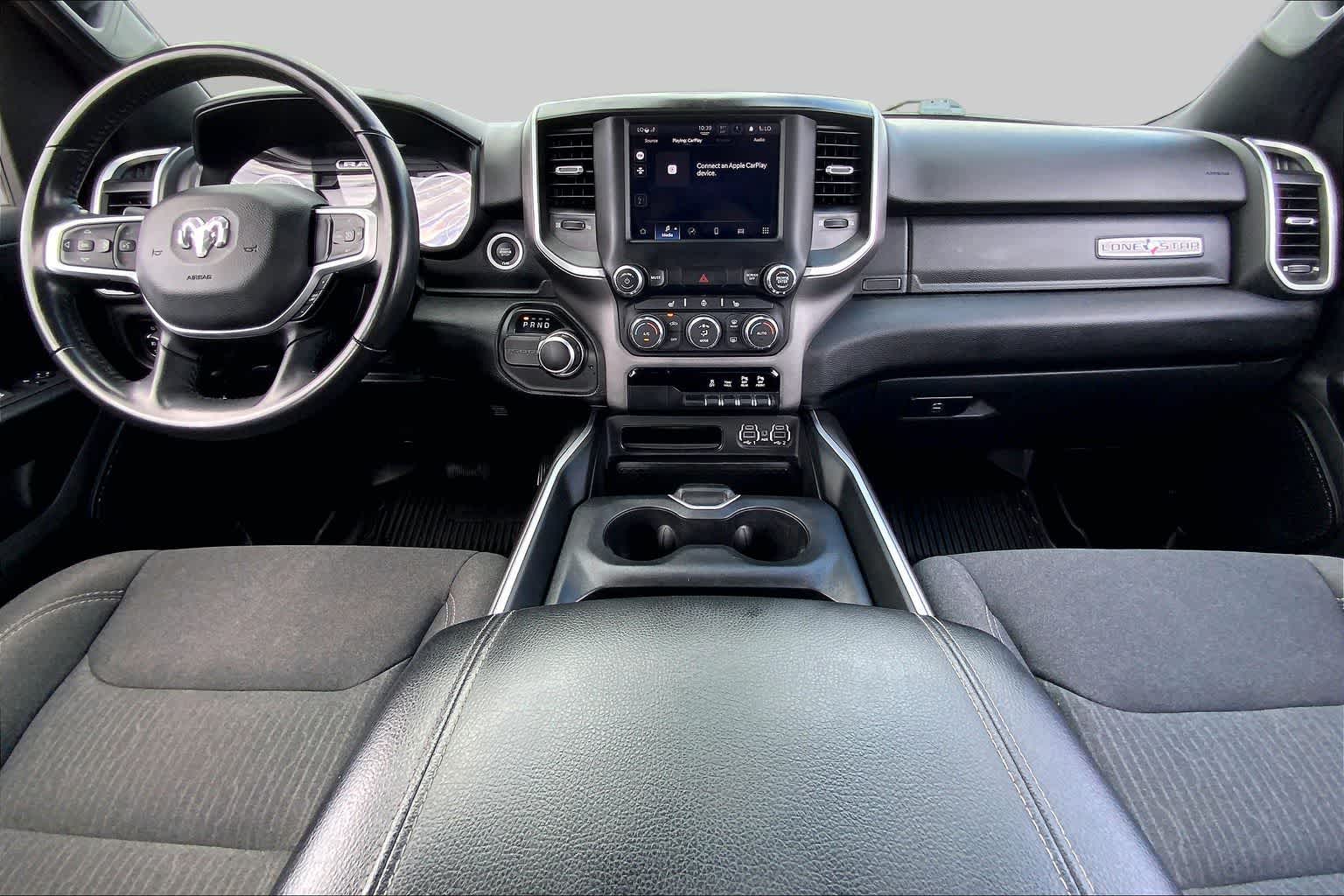 2022 Ram 1500 Lone Star Diamond Black Crystal Pearlcoat at Texan GMC Buick