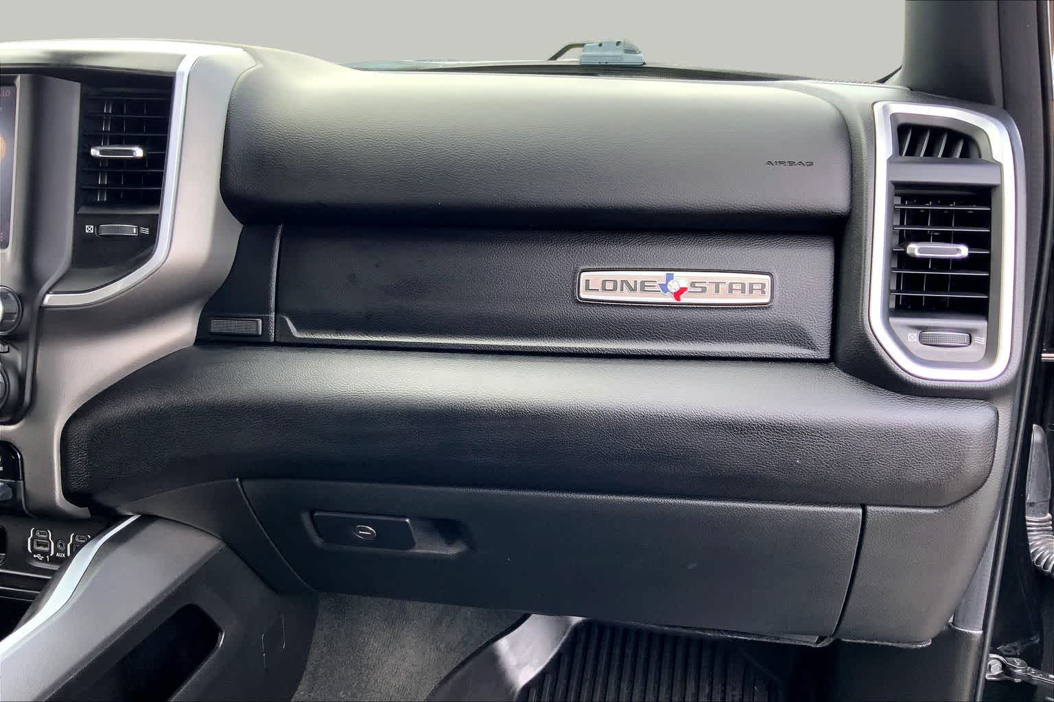 2022 Ram 1500 Lone Star Diamond Black Crystal Pearlcoat at Texan GMC Buick