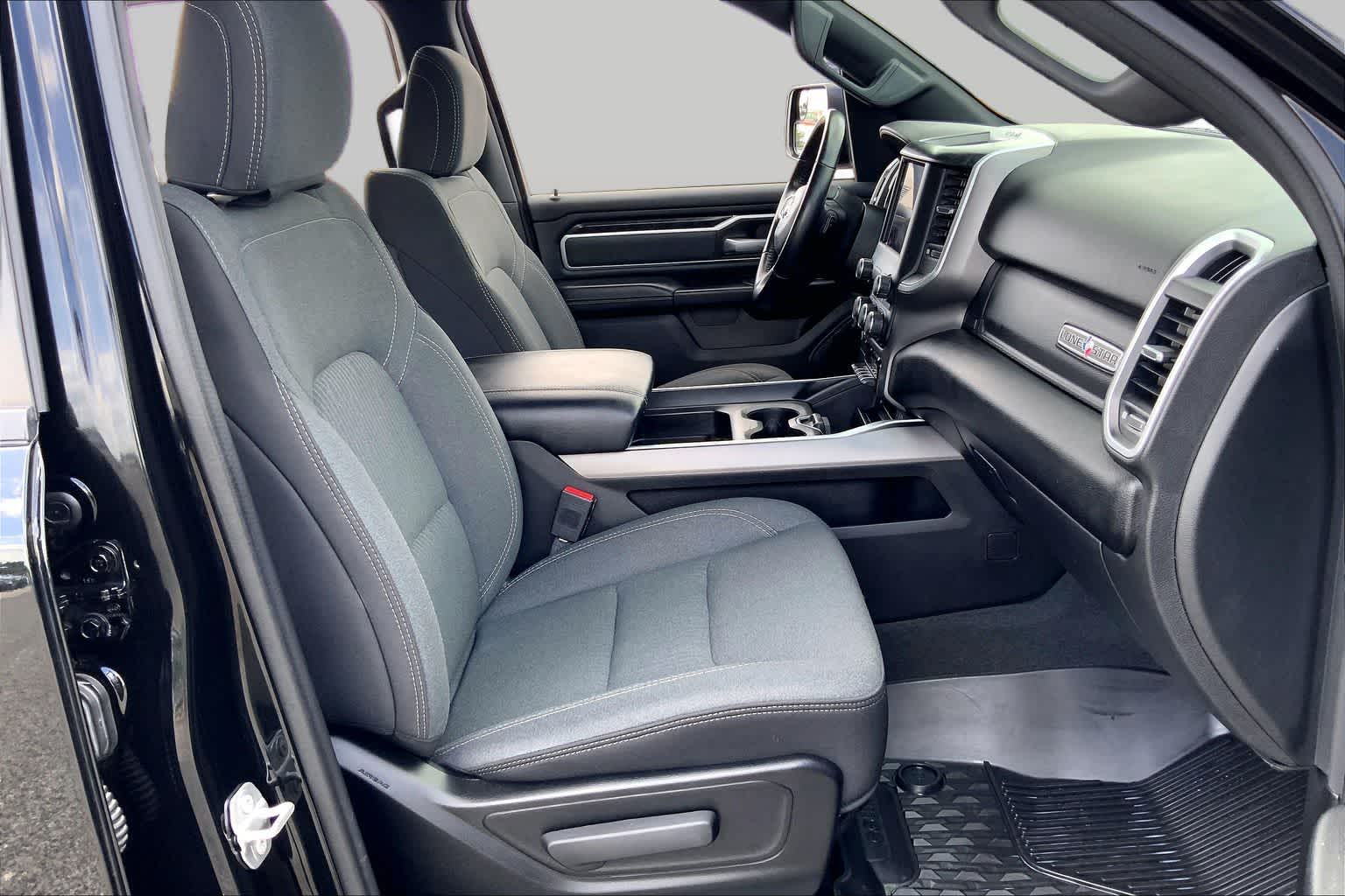 2022 Ram 1500 Lone Star Diamond Black Crystal Pearlcoat at Texan GMC Buick