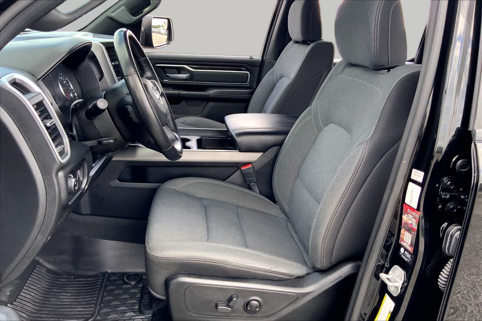 2022 Ram 1500 Lone Star Diamond Black Crystal Pearlcoat at Texan GMC Buick