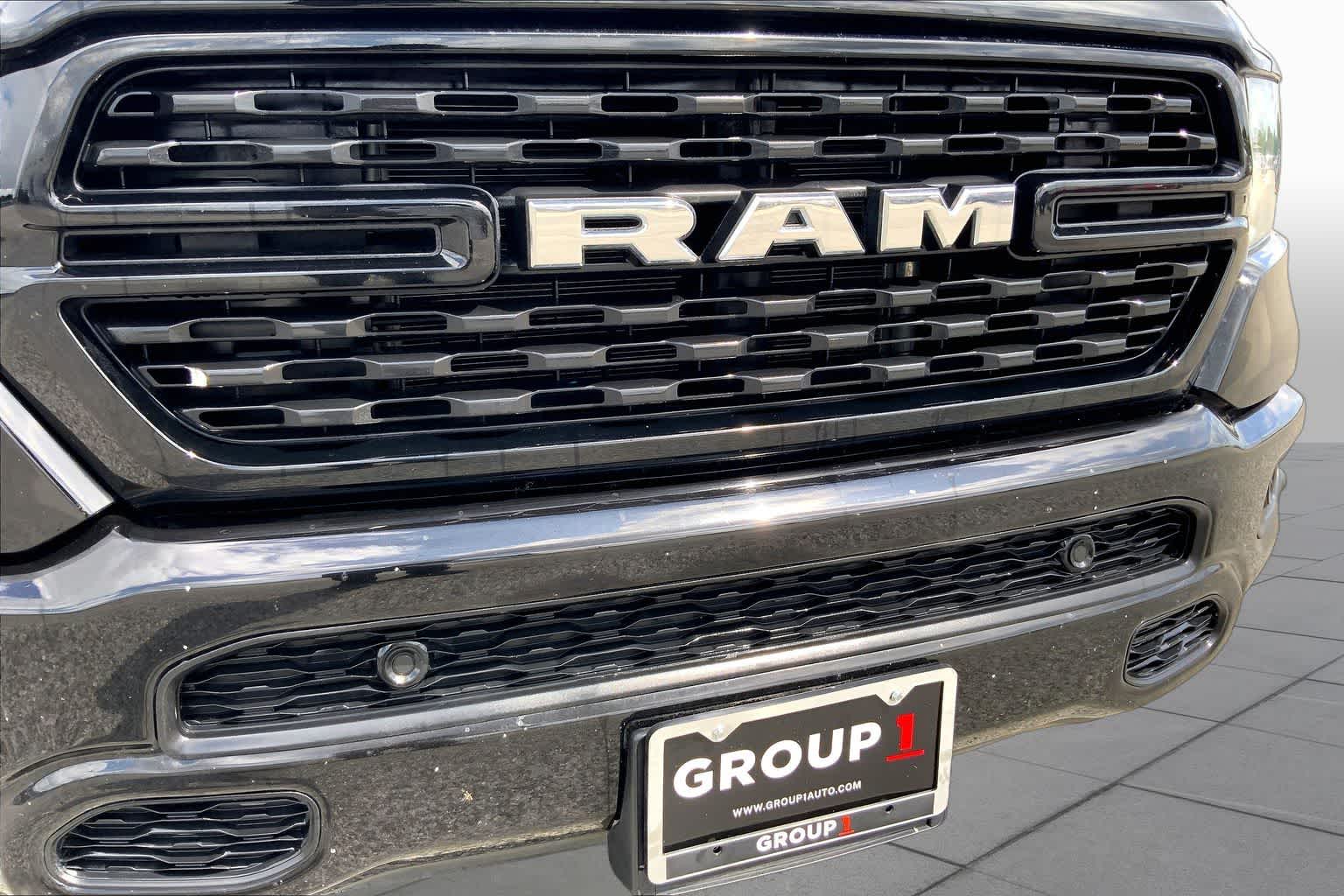 2022 Ram 1500 Lone Star Diamond Black Crystal Pearlcoat at Texan GMC Buick