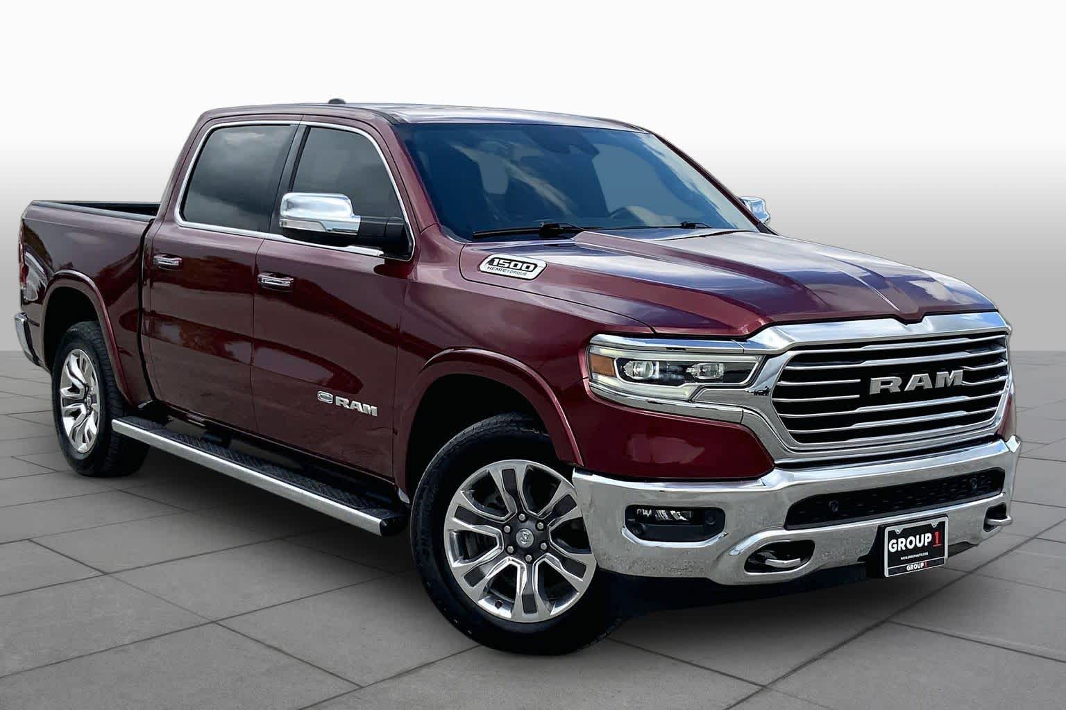 2022 Ram 1500 Longhorn Delmonico Red Pearlcoat at Lone Star Chevrolet