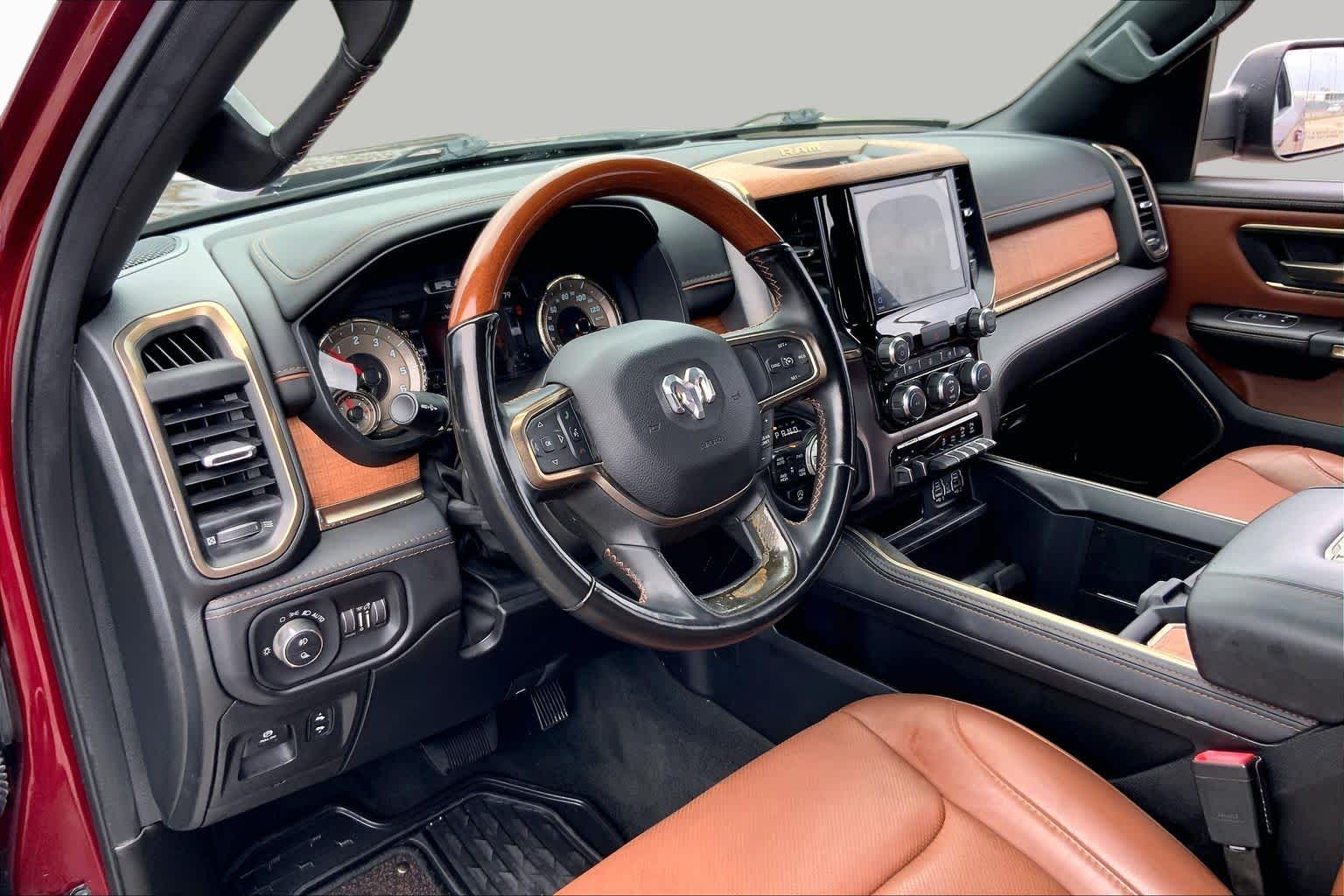 2022 Ram 1500 Longhorn Delmonico Red Pearlcoat at Lone Star Chevrolet