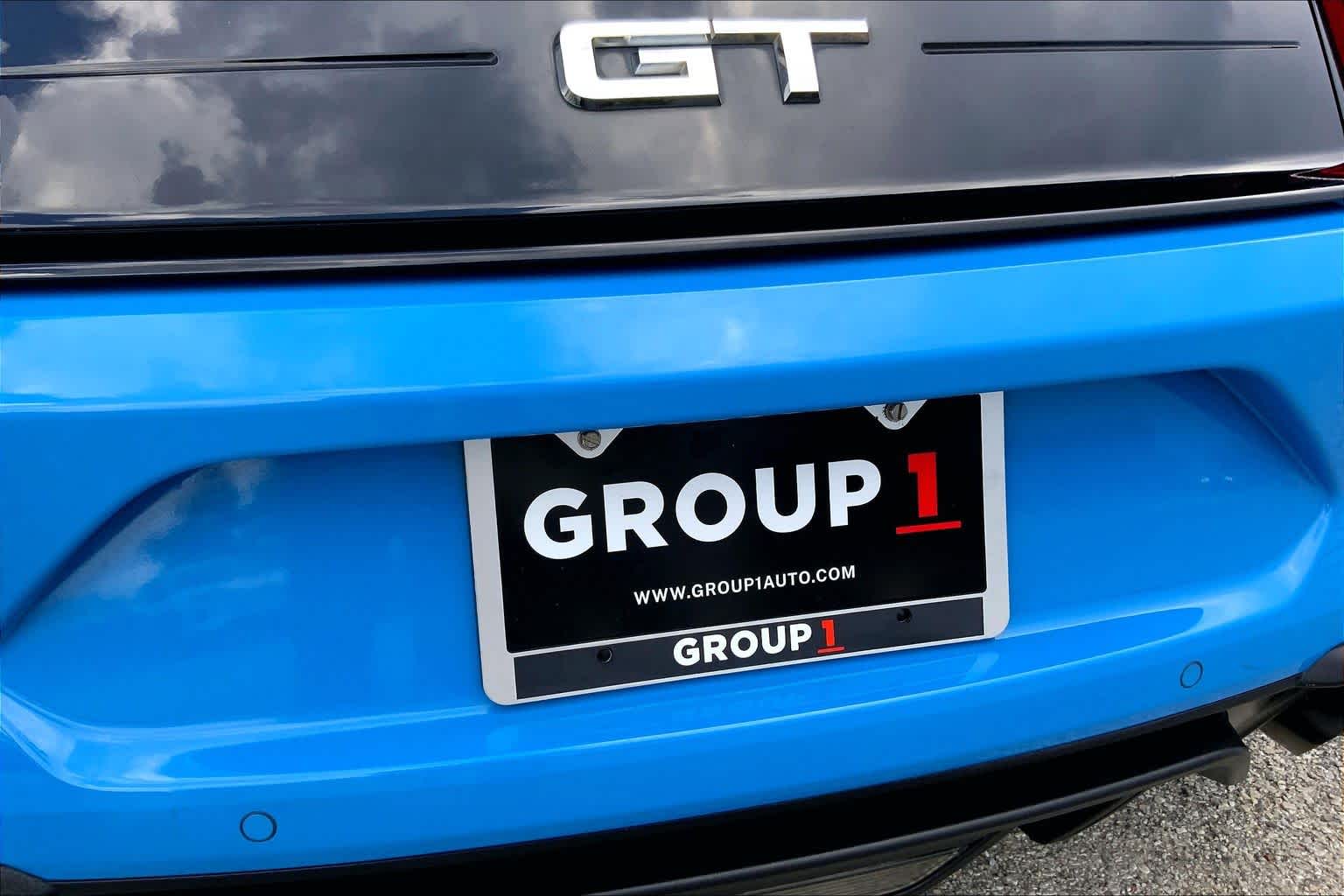 2022 Ford Mustang GT Premium Grabber Blue Metallic at Lexus Southwest Houston