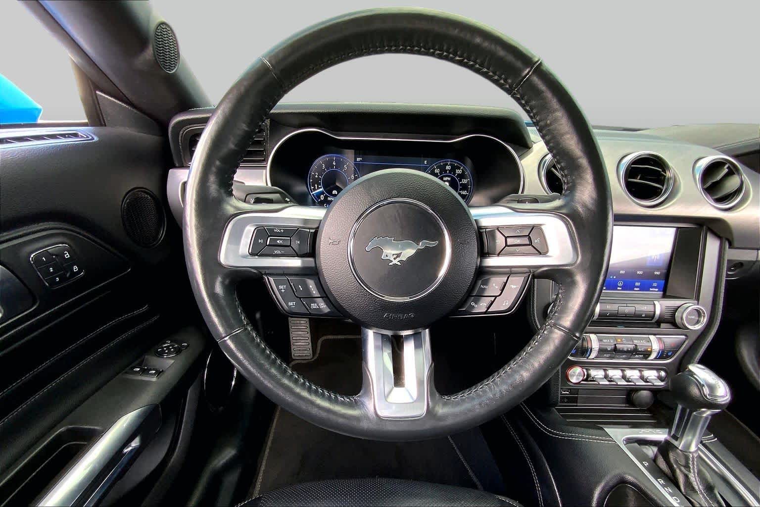 2022 Ford Mustang GT Premium Grabber Blue Metallic at Lexus Southwest Houston