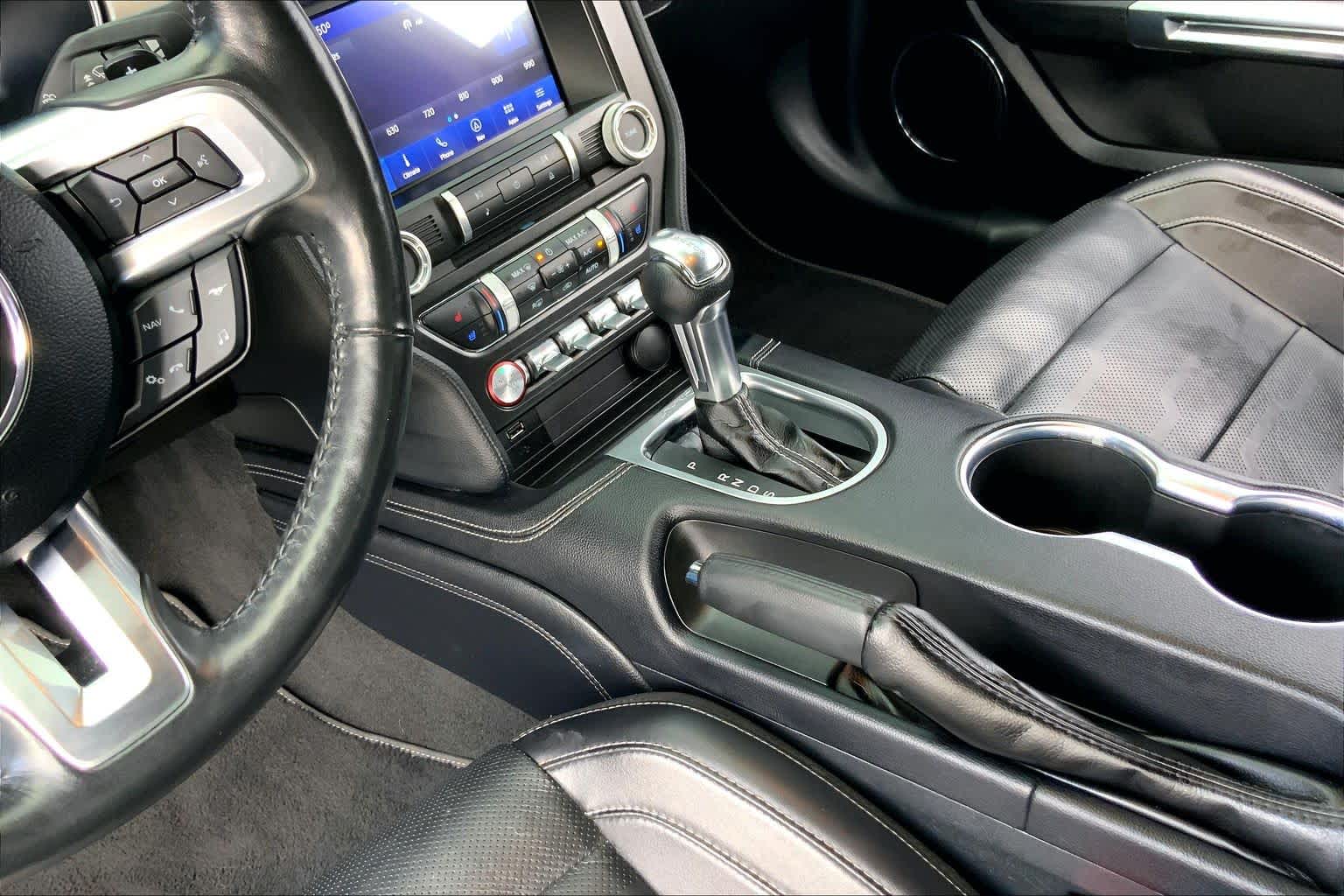 2022 Ford Mustang GT Premium Grabber Blue Metallic at Lexus Southwest Houston