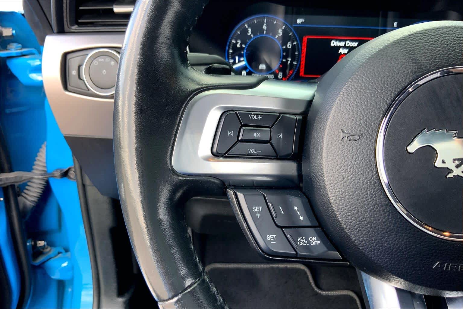 2022 Ford Mustang GT Premium Grabber Blue Metallic at Lexus Southwest Houston