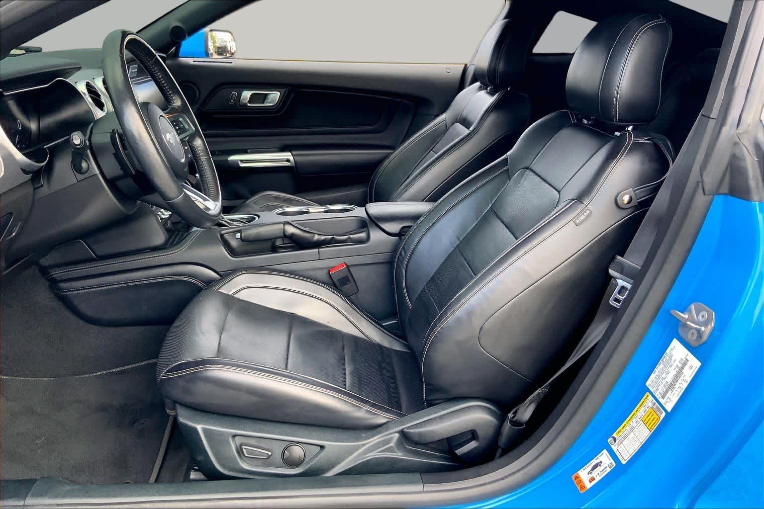 2022 Ford Mustang GT Premium Grabber Blue Metallic at Lexus Southwest Houston