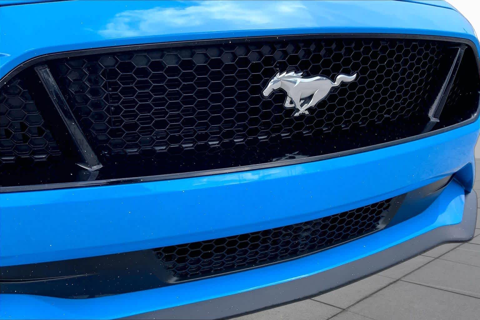 2022 Ford Mustang GT Premium Grabber Blue Metallic at Lexus Southwest Houston