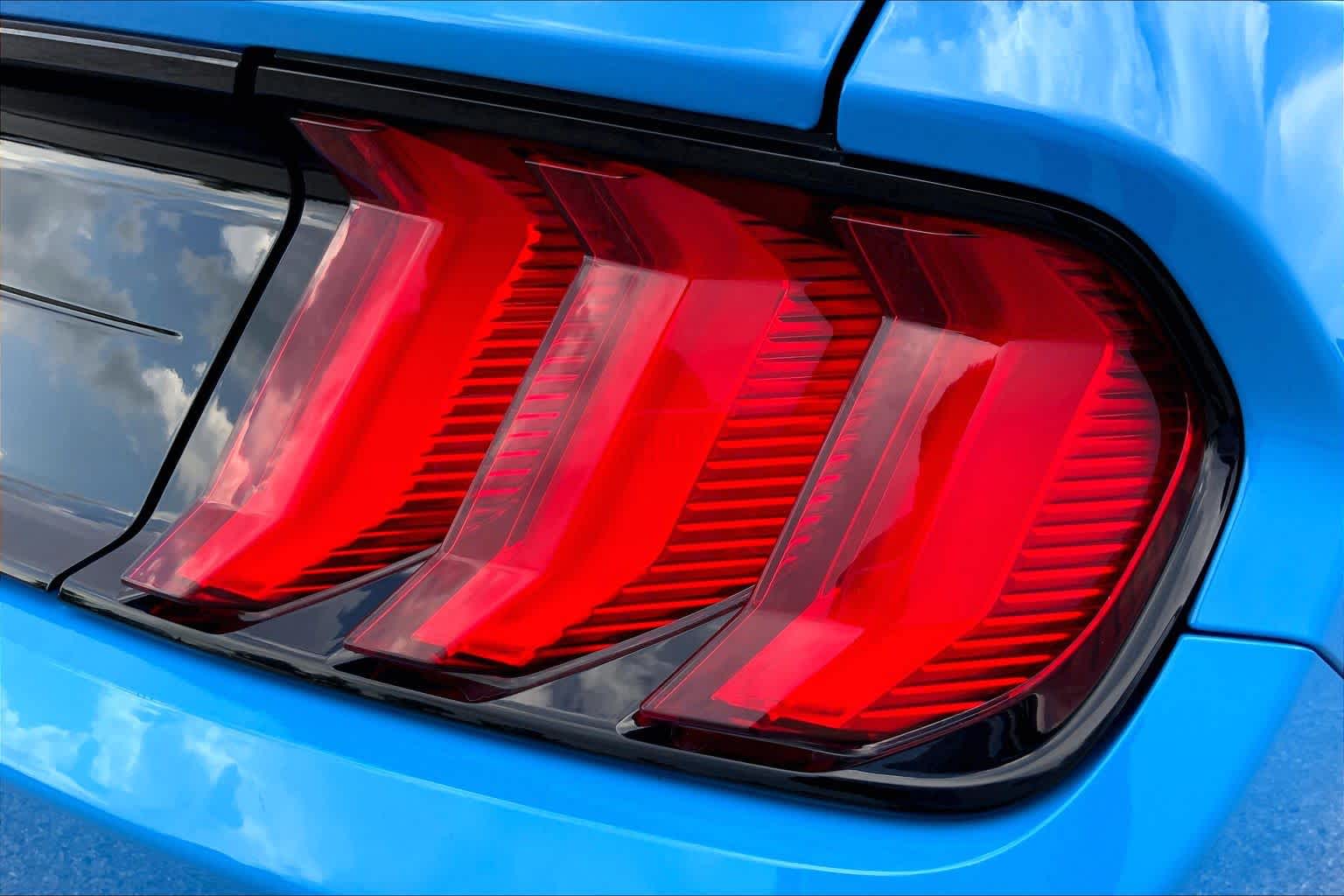 2022 Ford Mustang GT Premium Grabber Blue Metallic at Lexus Southwest Houston