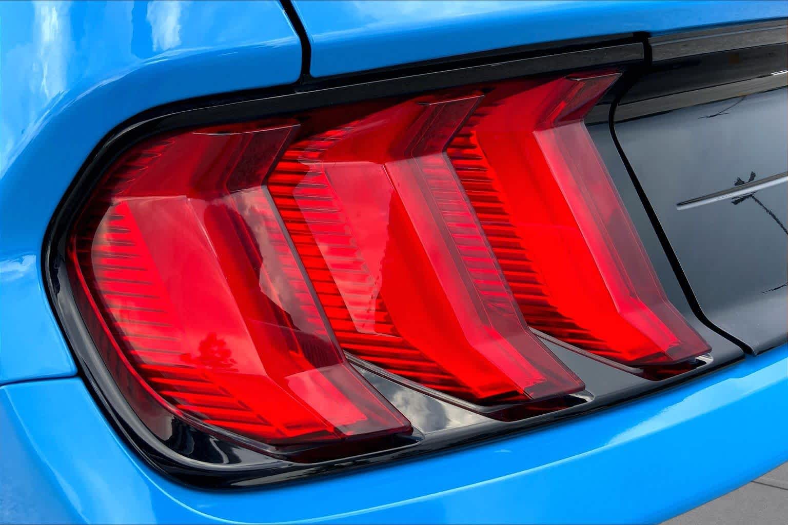 2022 Ford Mustang GT Premium Grabber Blue Metallic at Lexus Southwest Houston