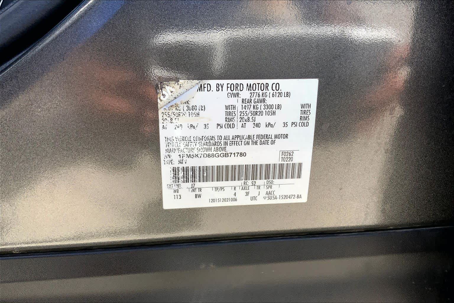 2016 Ford Explorer XLT Magnetic at Honda of Clear Lake