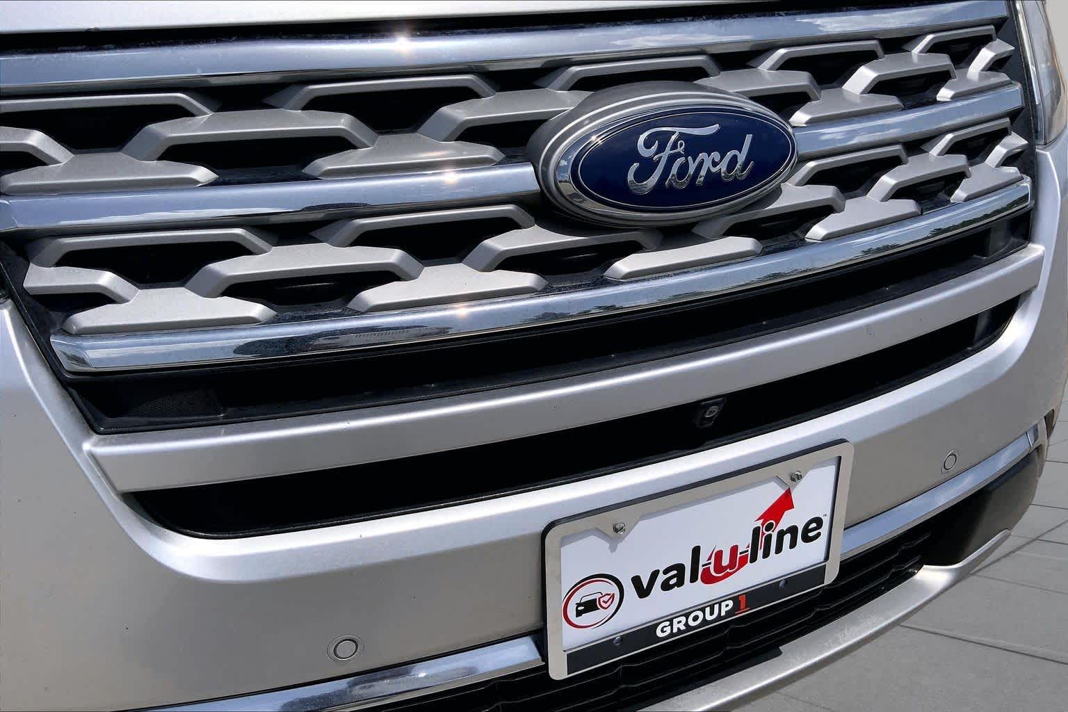 2019 Ford Explorer Limited Ingot Silver at Group 1 GMC Buick South