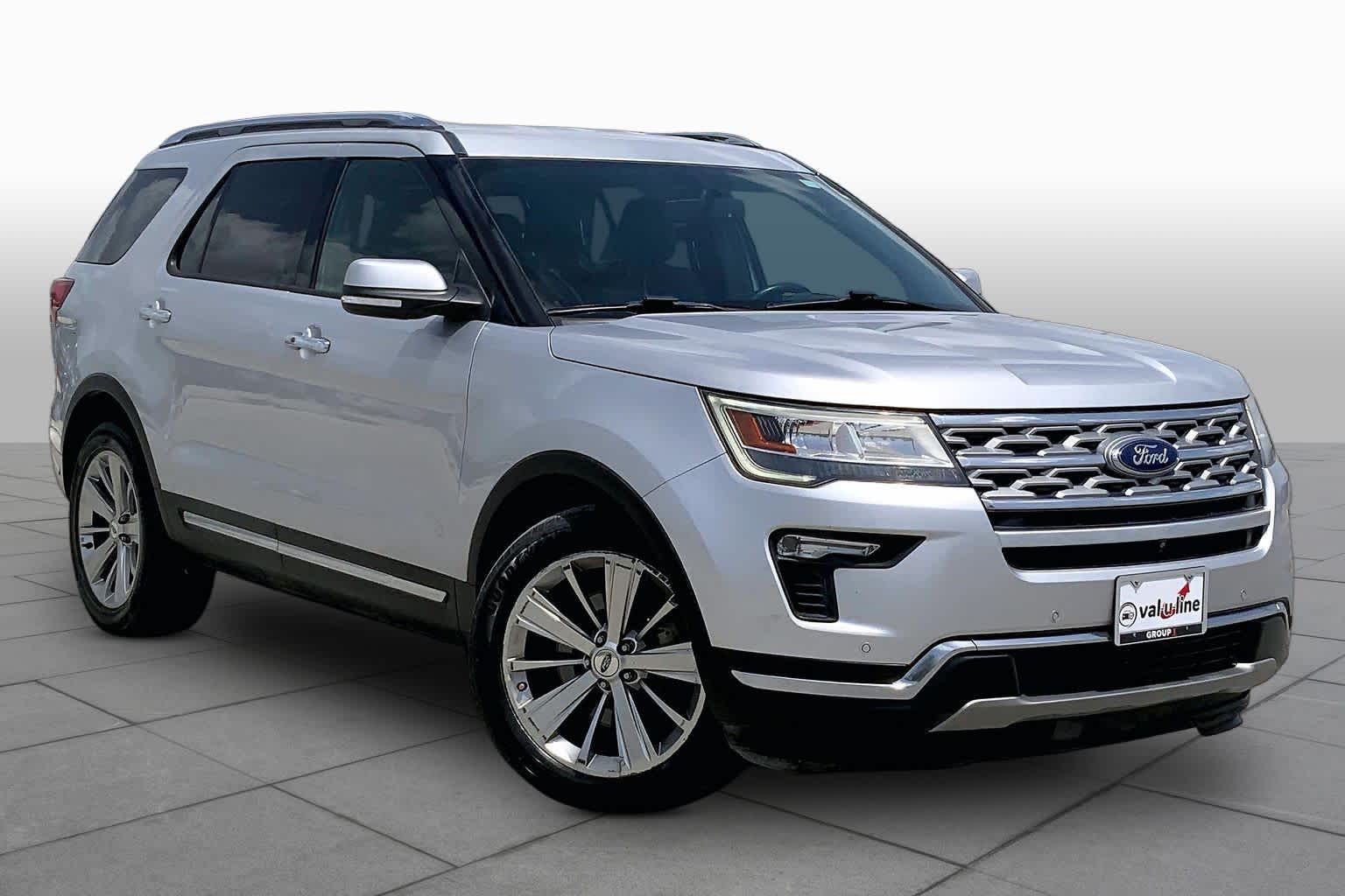 2019 Ford Explorer Limited Ingot Silver at Group 1 GMC Buick South