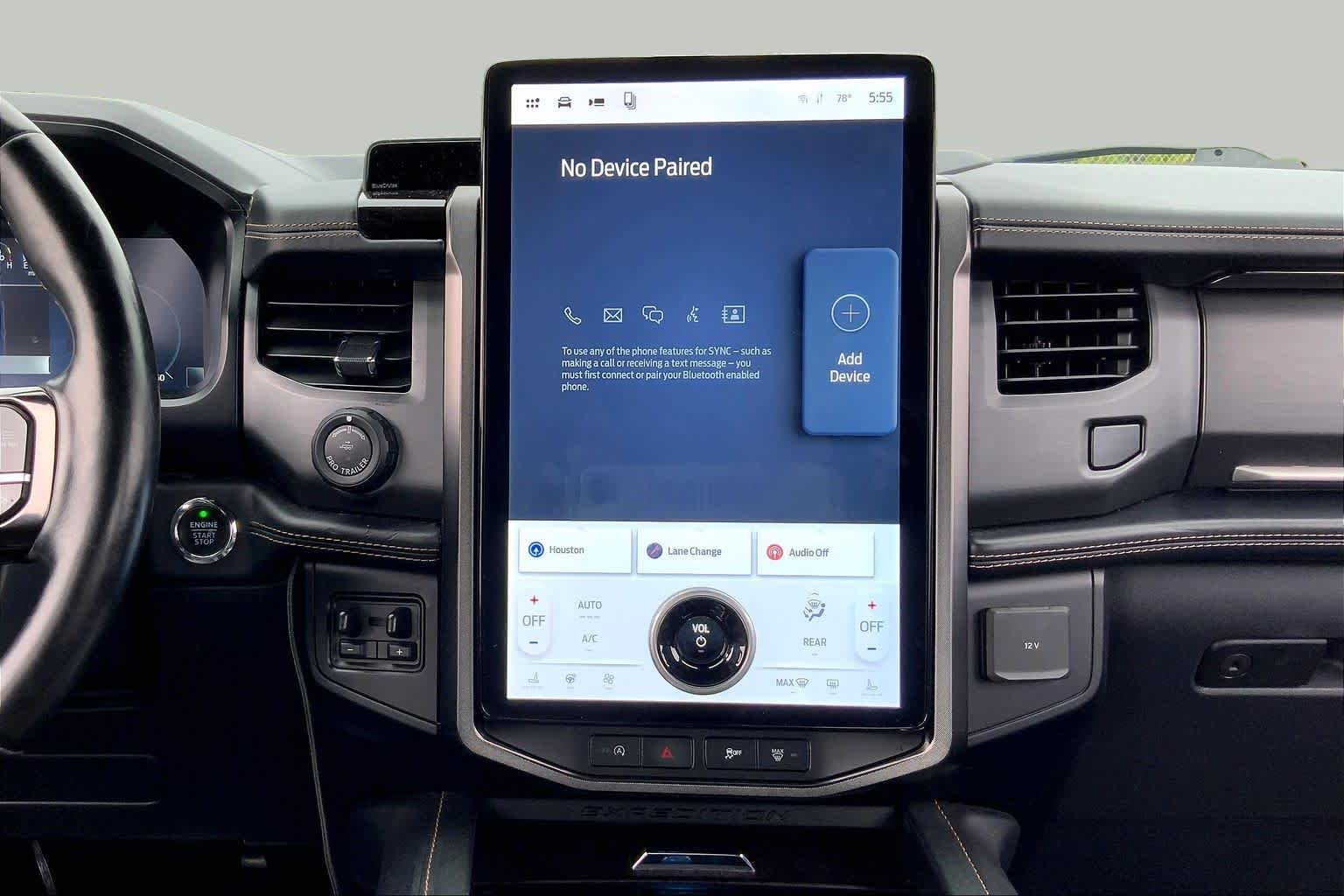 2023 Ford Expedition Platinum Agate Black at Texan GMC Buick