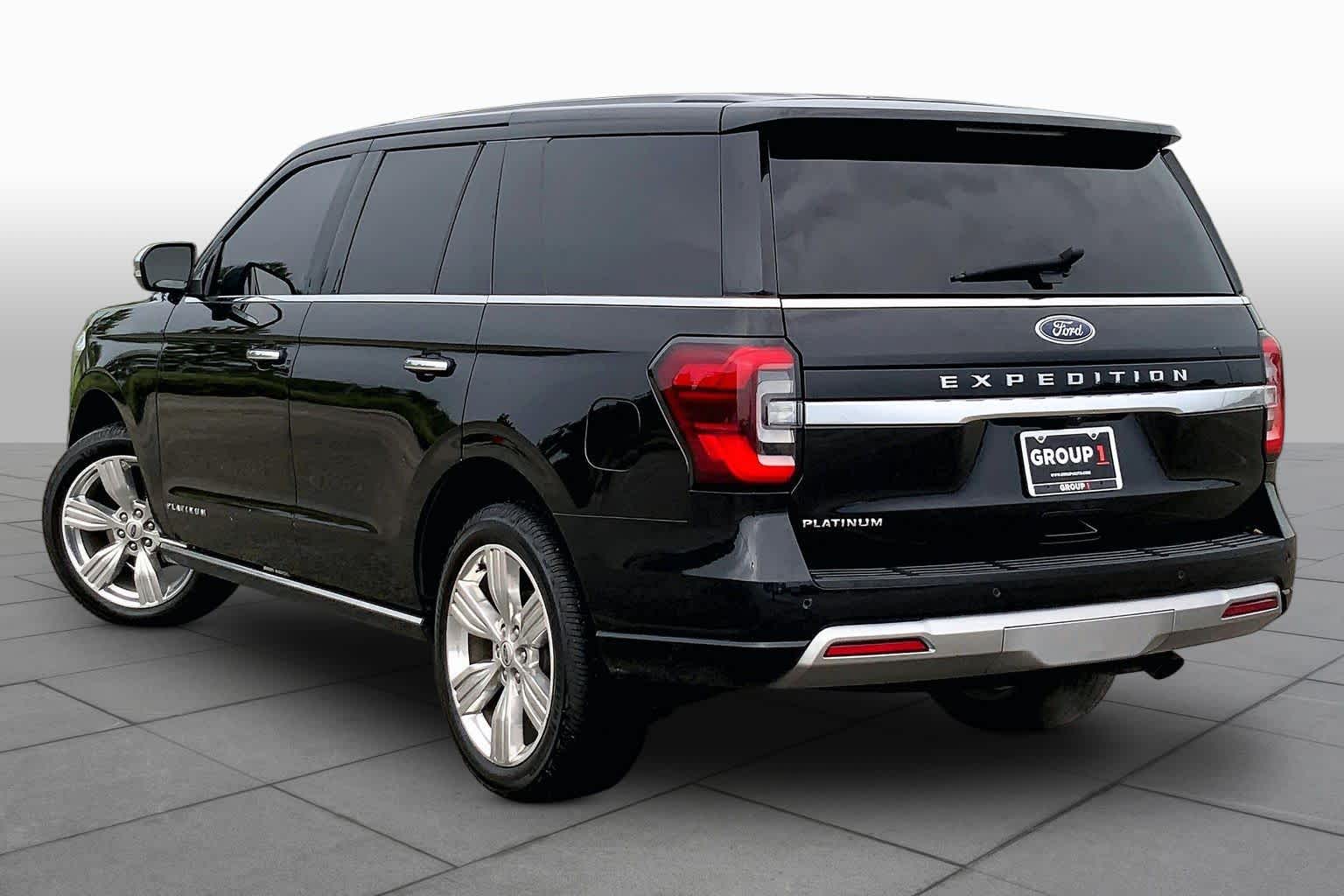 2023 Ford Expedition Platinum Agate Black at Texan GMC Buick