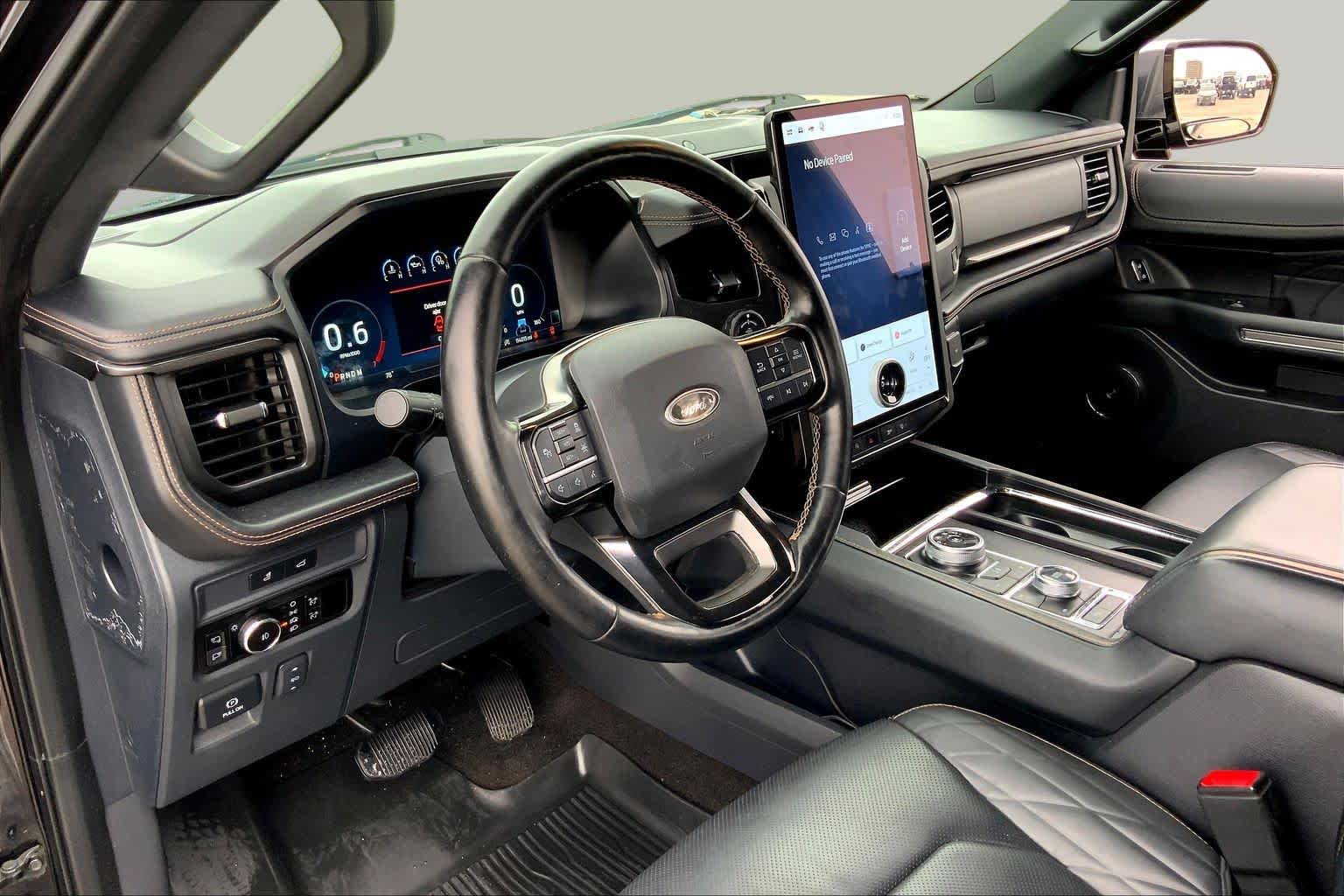 2023 Ford Expedition Platinum Agate Black at Texan GMC Buick