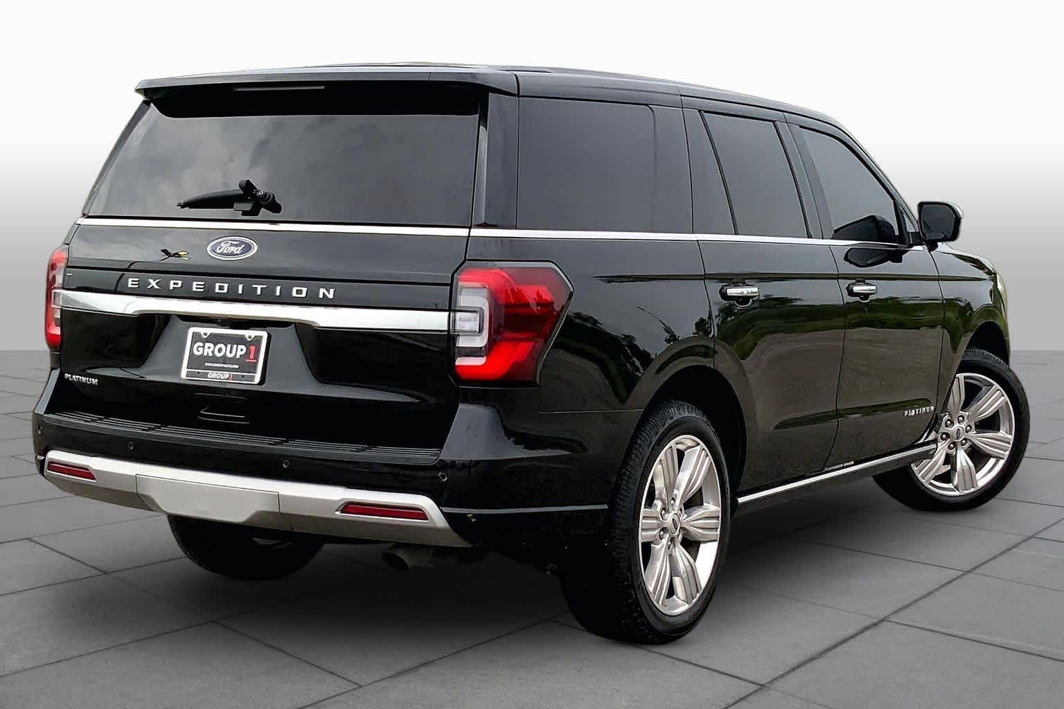 2023 Ford Expedition Platinum Agate Black at Texan GMC Buick