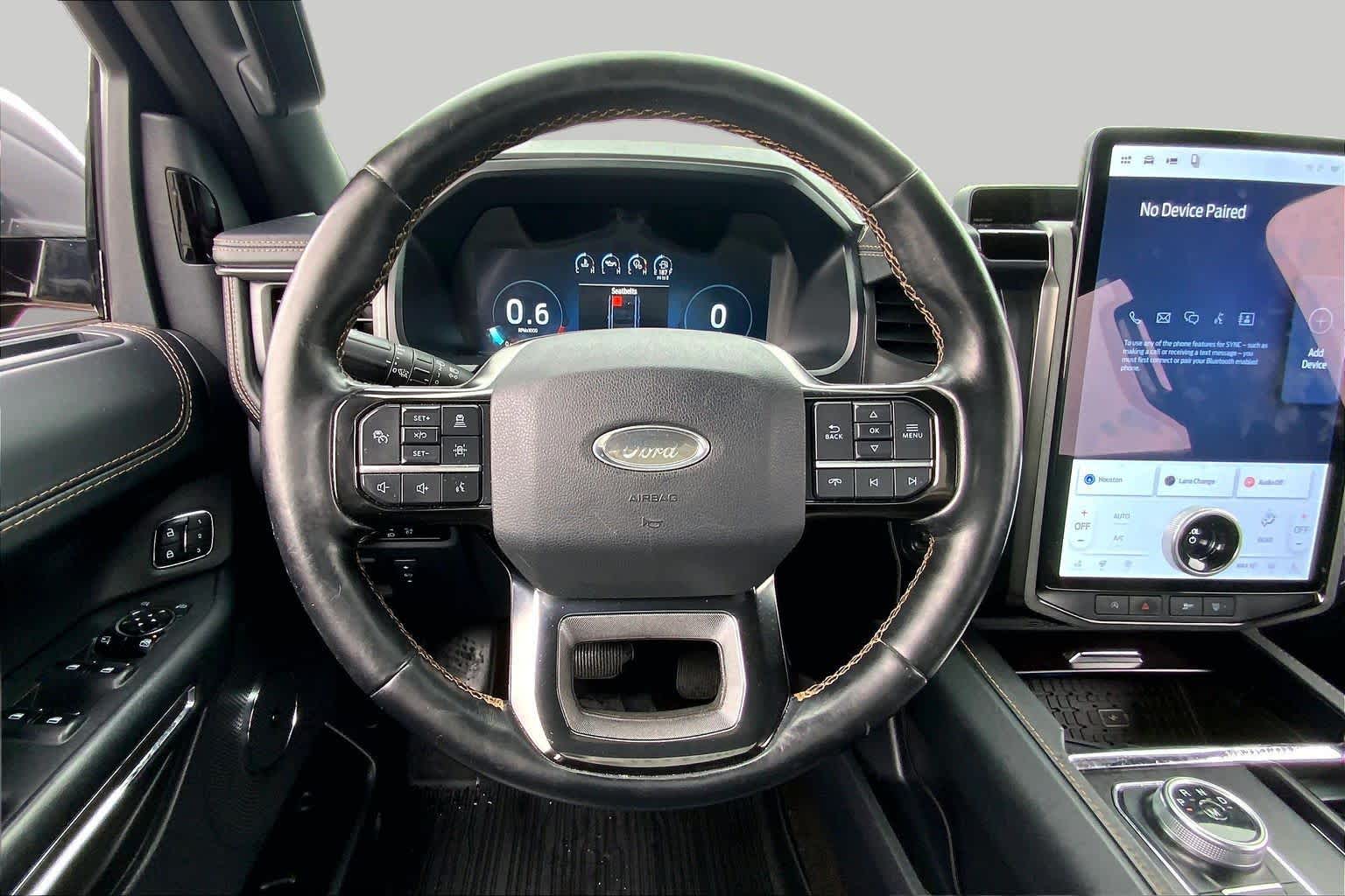 2023 Ford Expedition Platinum Agate Black at Texan GMC Buick