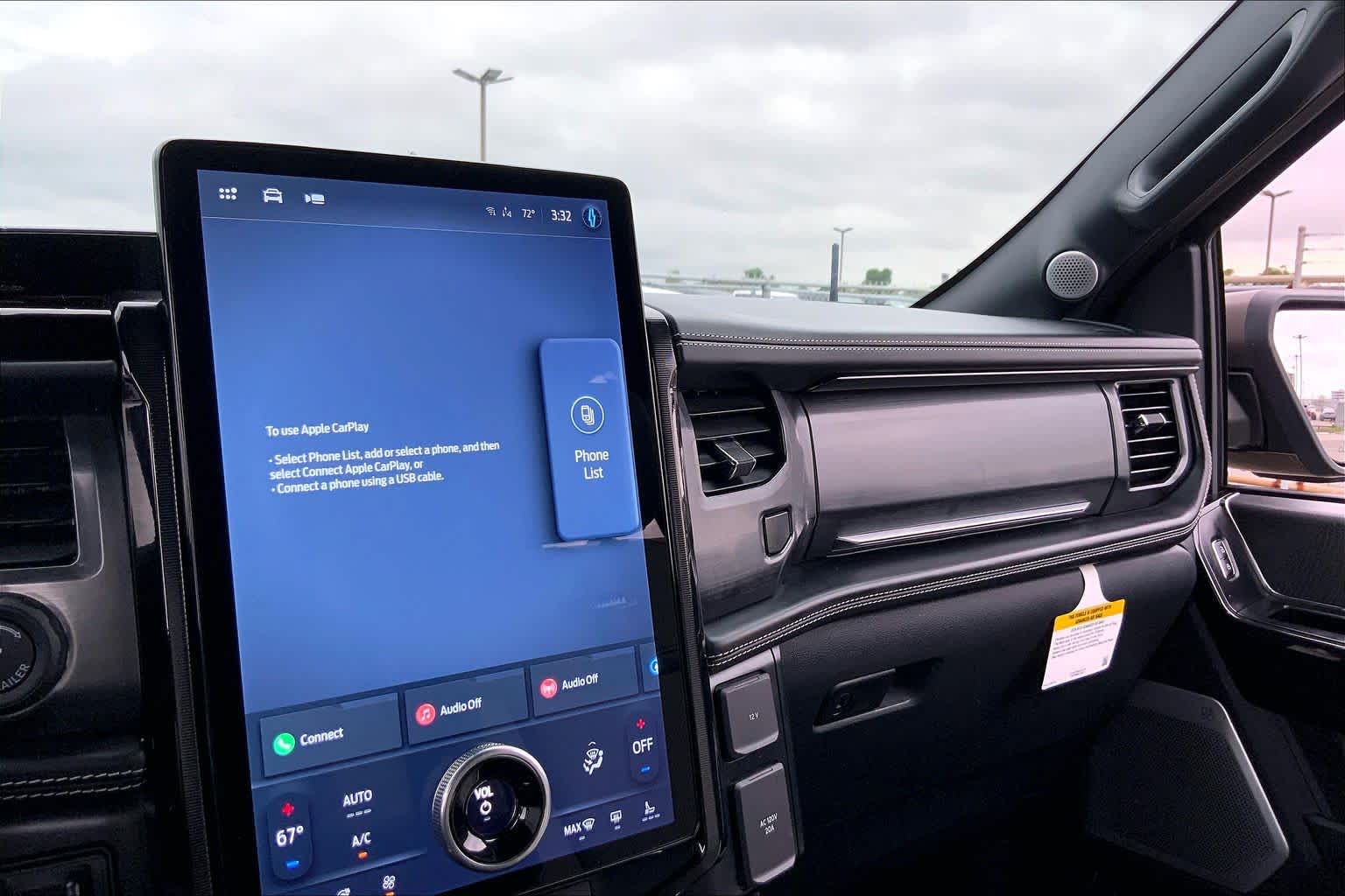2023 Ford F-150 Lightning Platinum Stone Gray at Tomball Ford