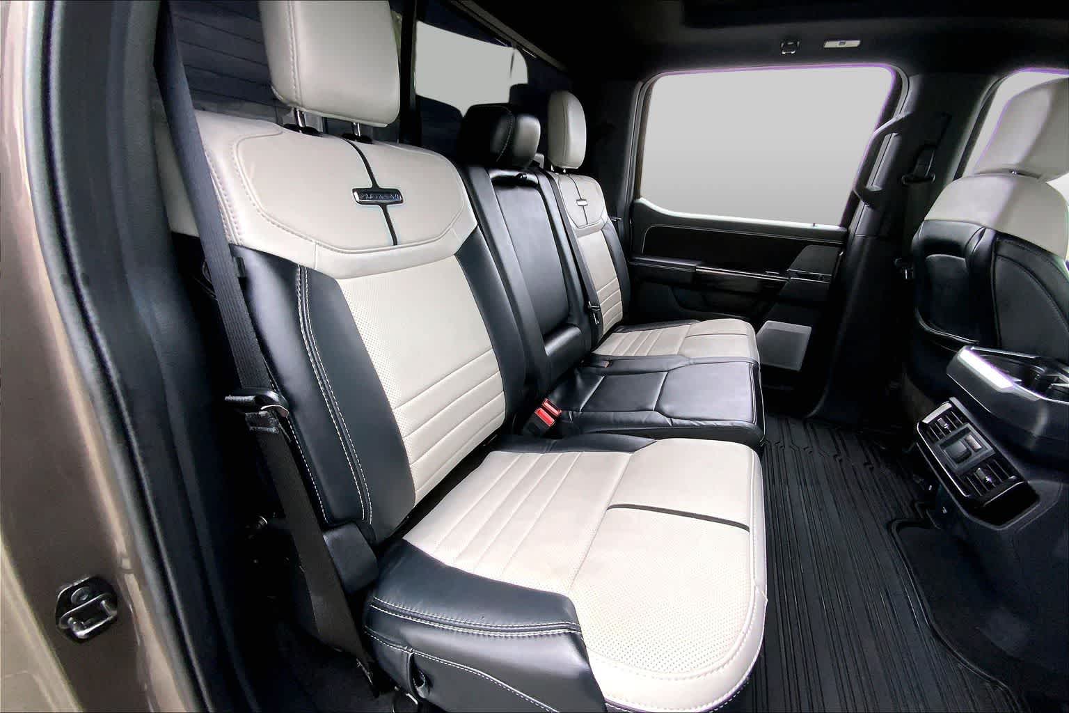 2023 Ford F-150 Lightning Platinum Stone Gray at Tomball Ford