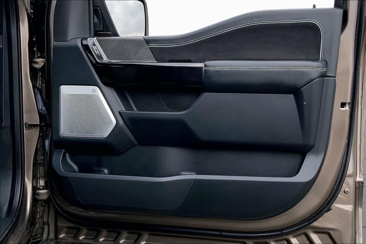 2023 Ford F-150 Lightning Platinum Stone Gray at Tomball Ford