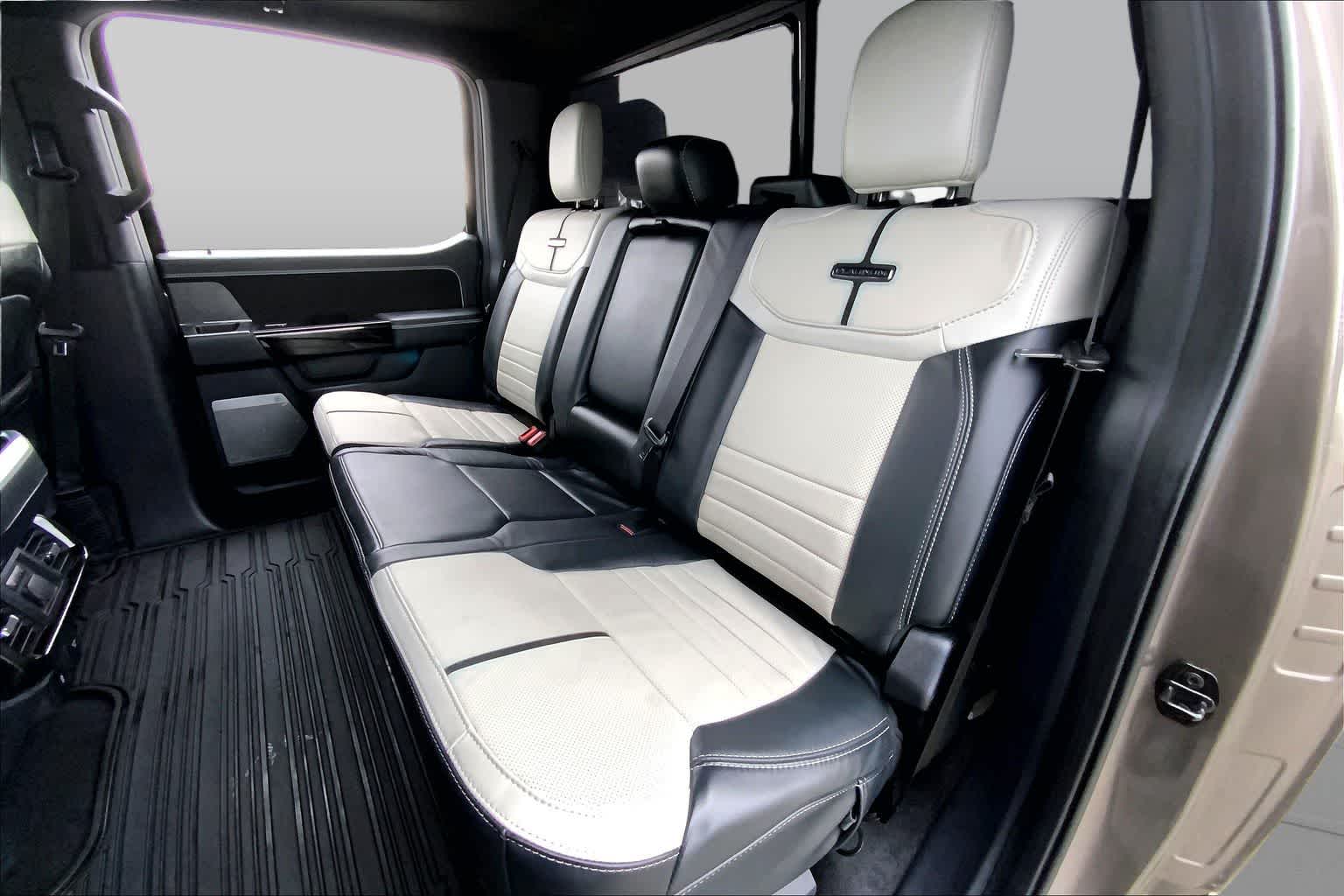 2023 Ford F-150 Lightning Platinum Stone Gray at Tomball Ford