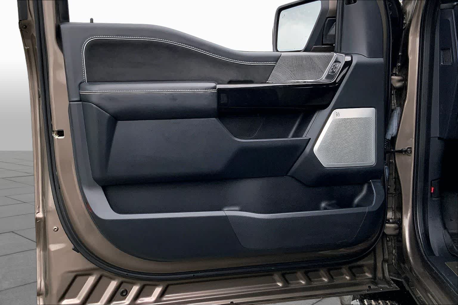 2023 Ford F-150 Lightning Platinum Stone Gray at Tomball Ford